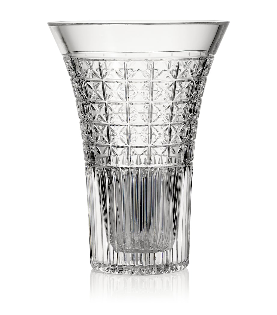 Waterford Mastercraft Powerscourt Vase (25cm) Clear Image 8