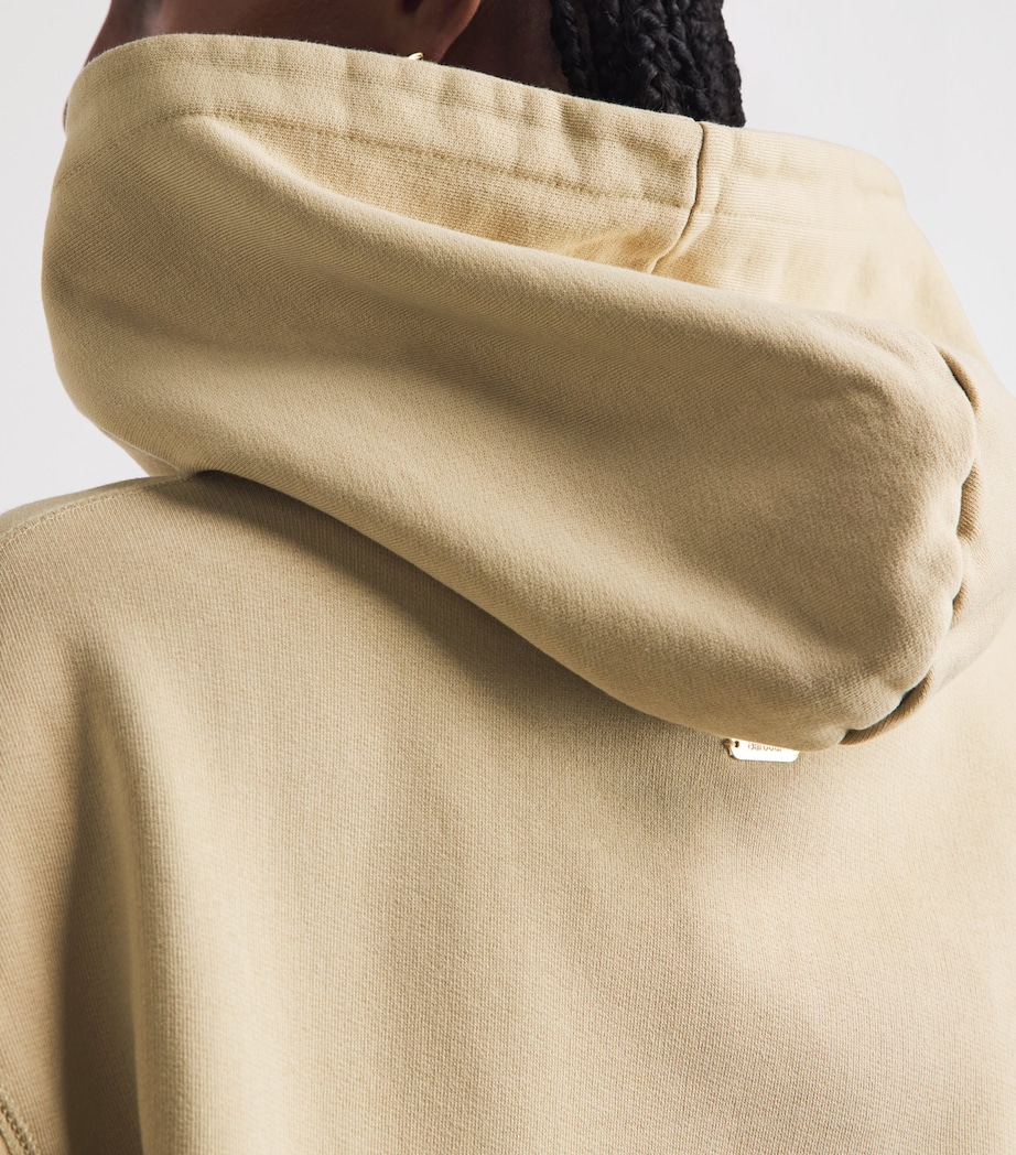 Barbour Womens Cotton Logo Hartland Hoodie Warm Trench Image 3