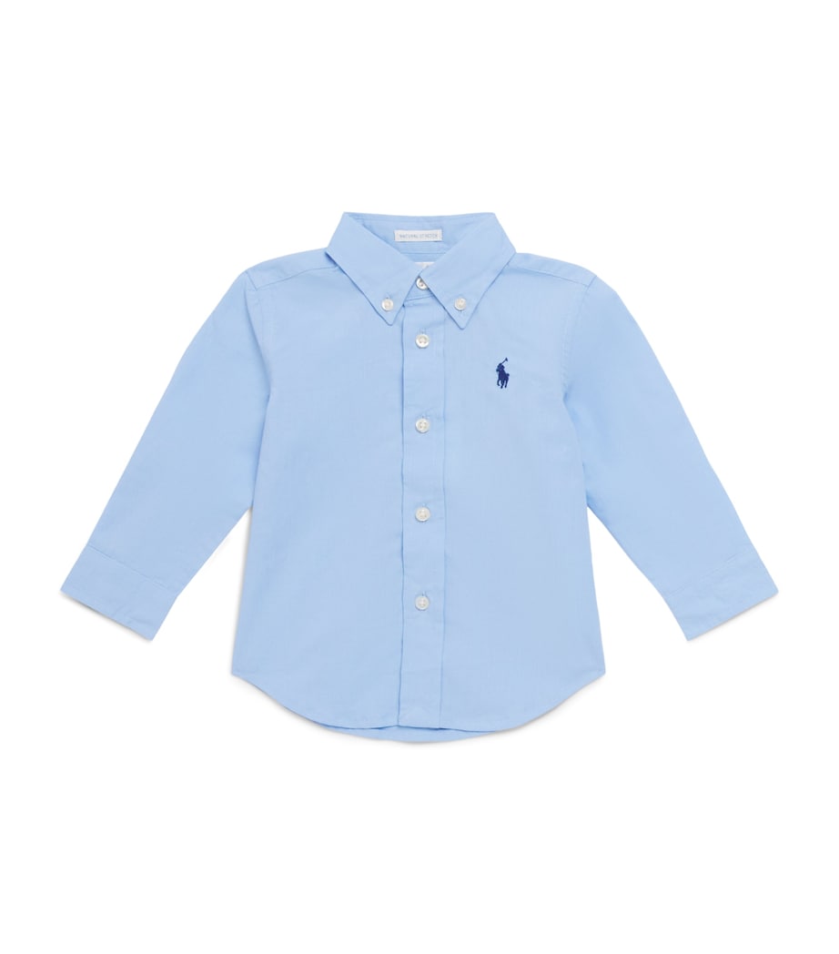 Ralph Lauren Kids Oxford Shirt (3-24 Months) Austin Blue Image 1