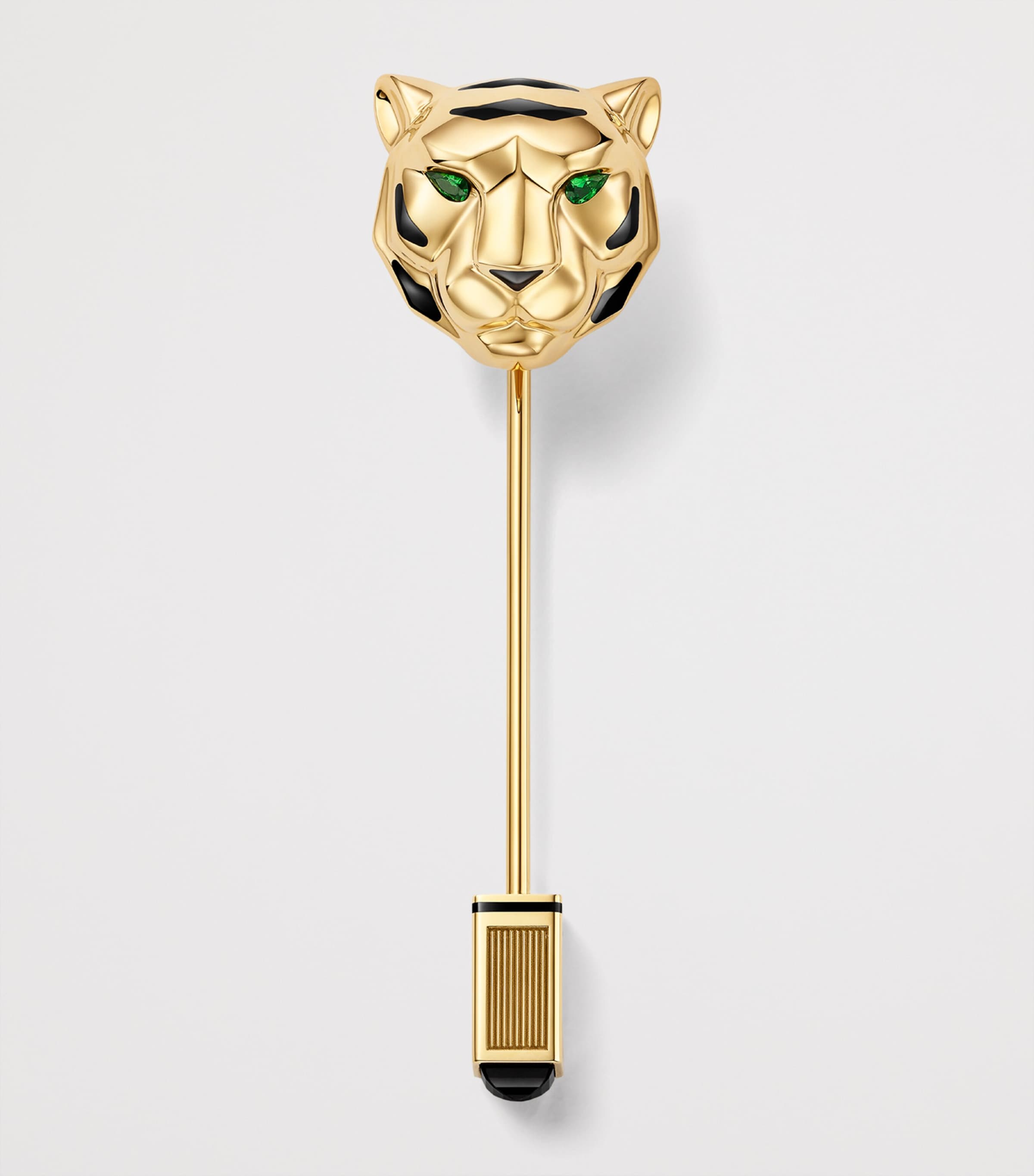 Cartier Yellow Gold and Tsavorite Faune et Flore de Cartier Tie Pin Yellow Gold Image 4