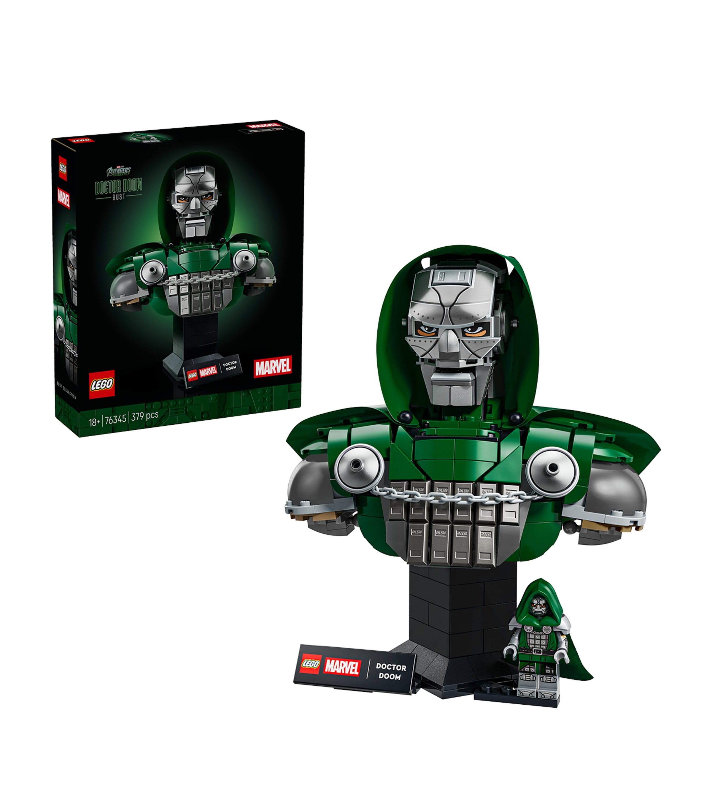 Lego Doctor Doom Bust 76345 Image 1