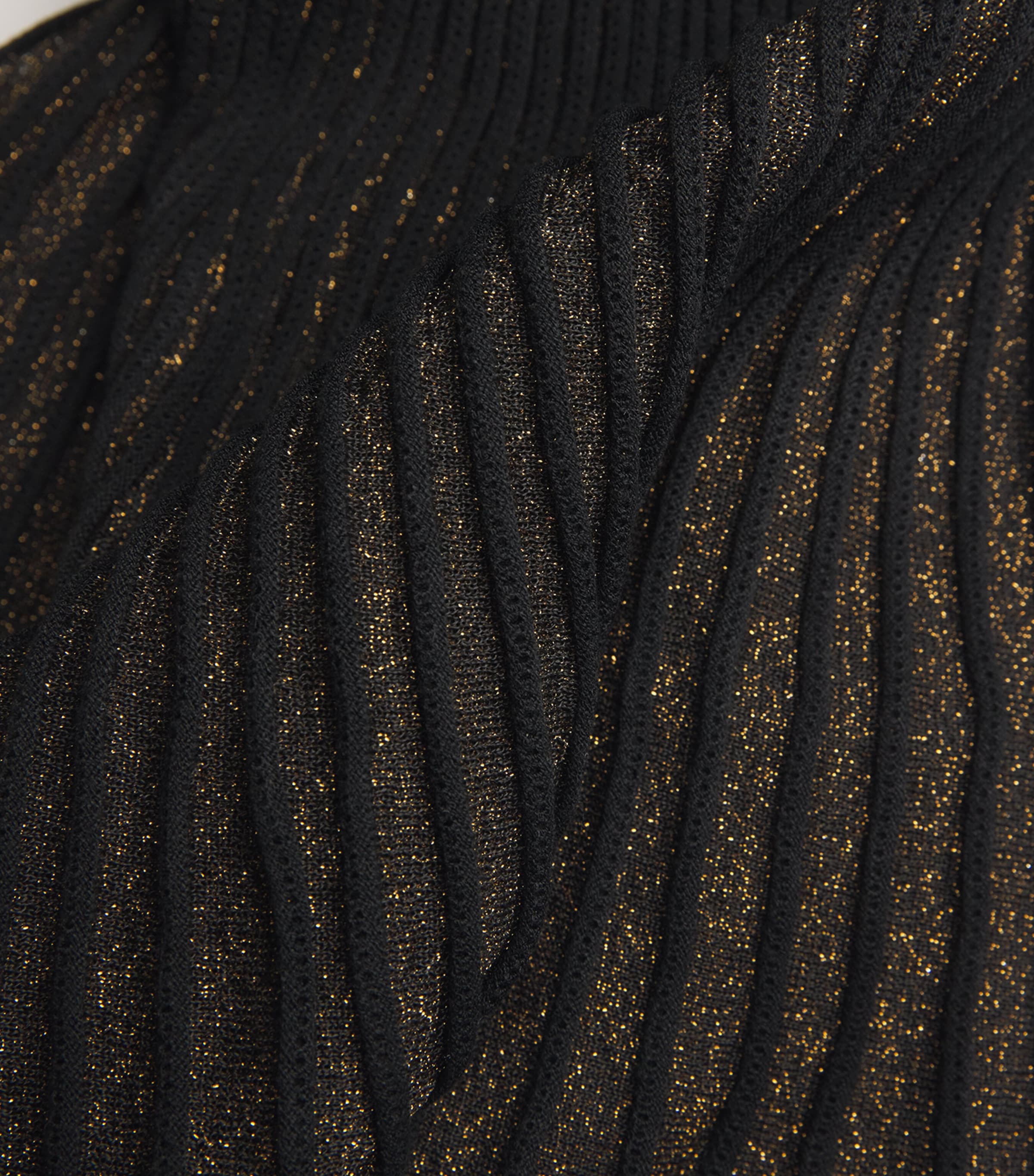 Pleated Vera Midi Skirt NOIR Image 5