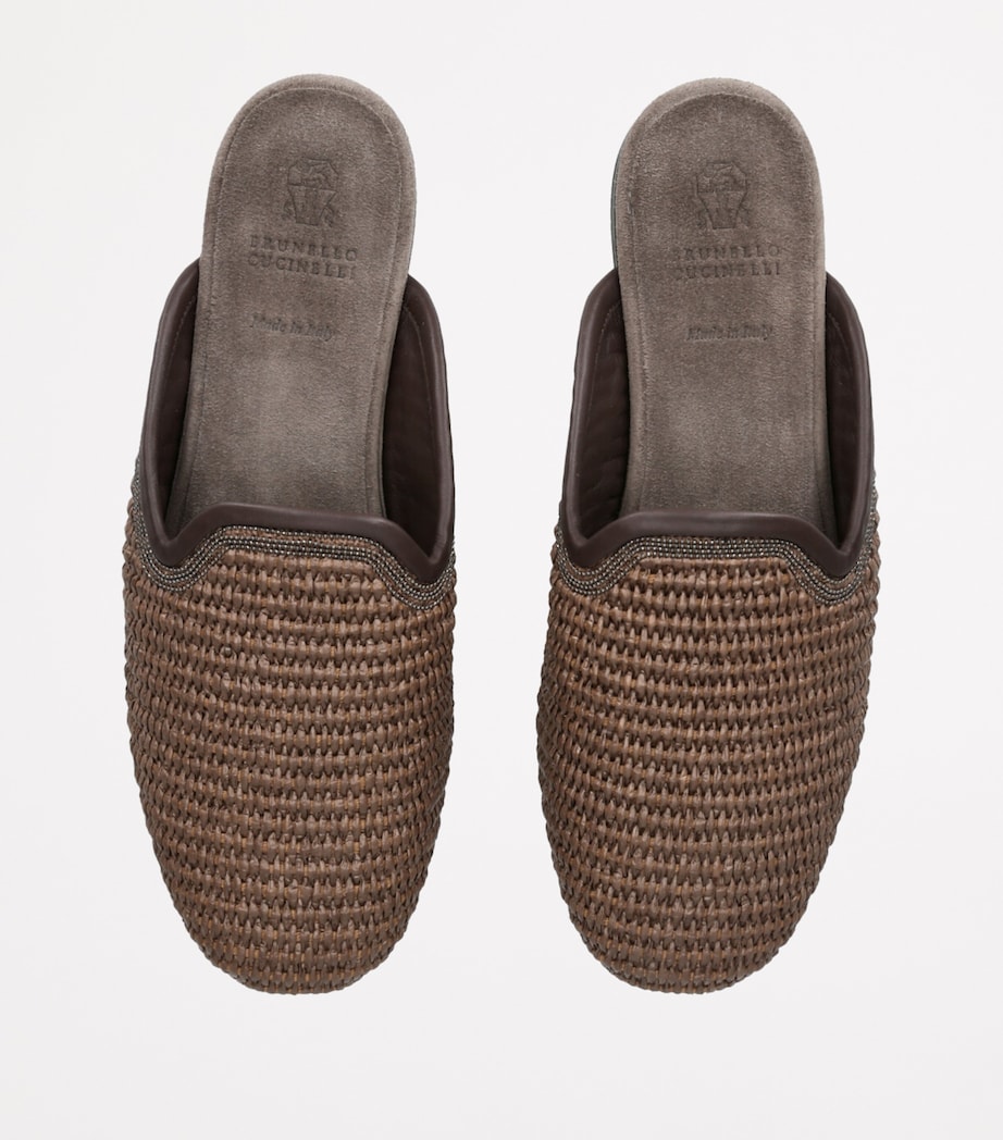 Woven Tasman Slides TAUPE Image 4