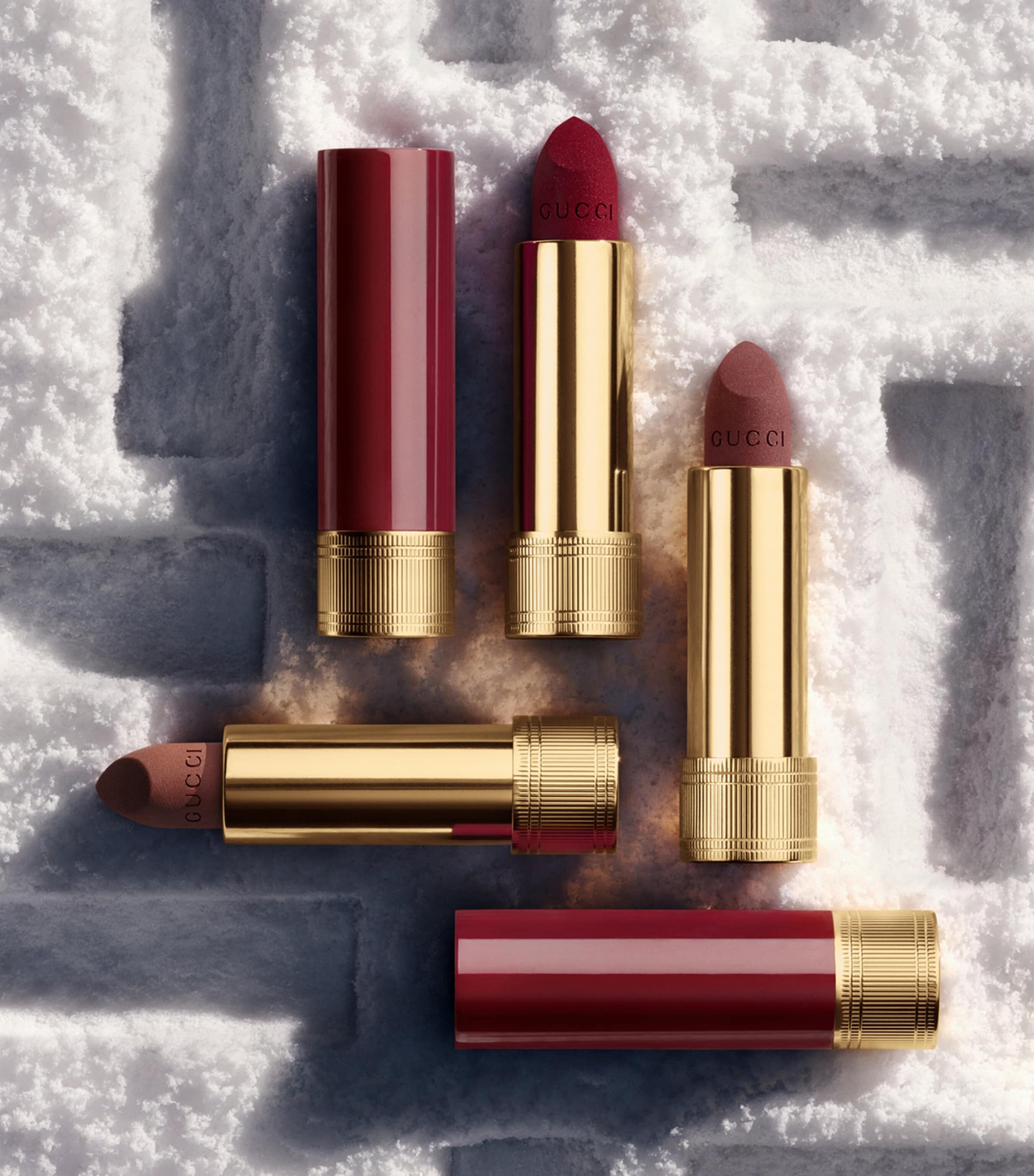 Rouge à Lèvres Mat Lipstick 128AMDU HL25IV Image 5