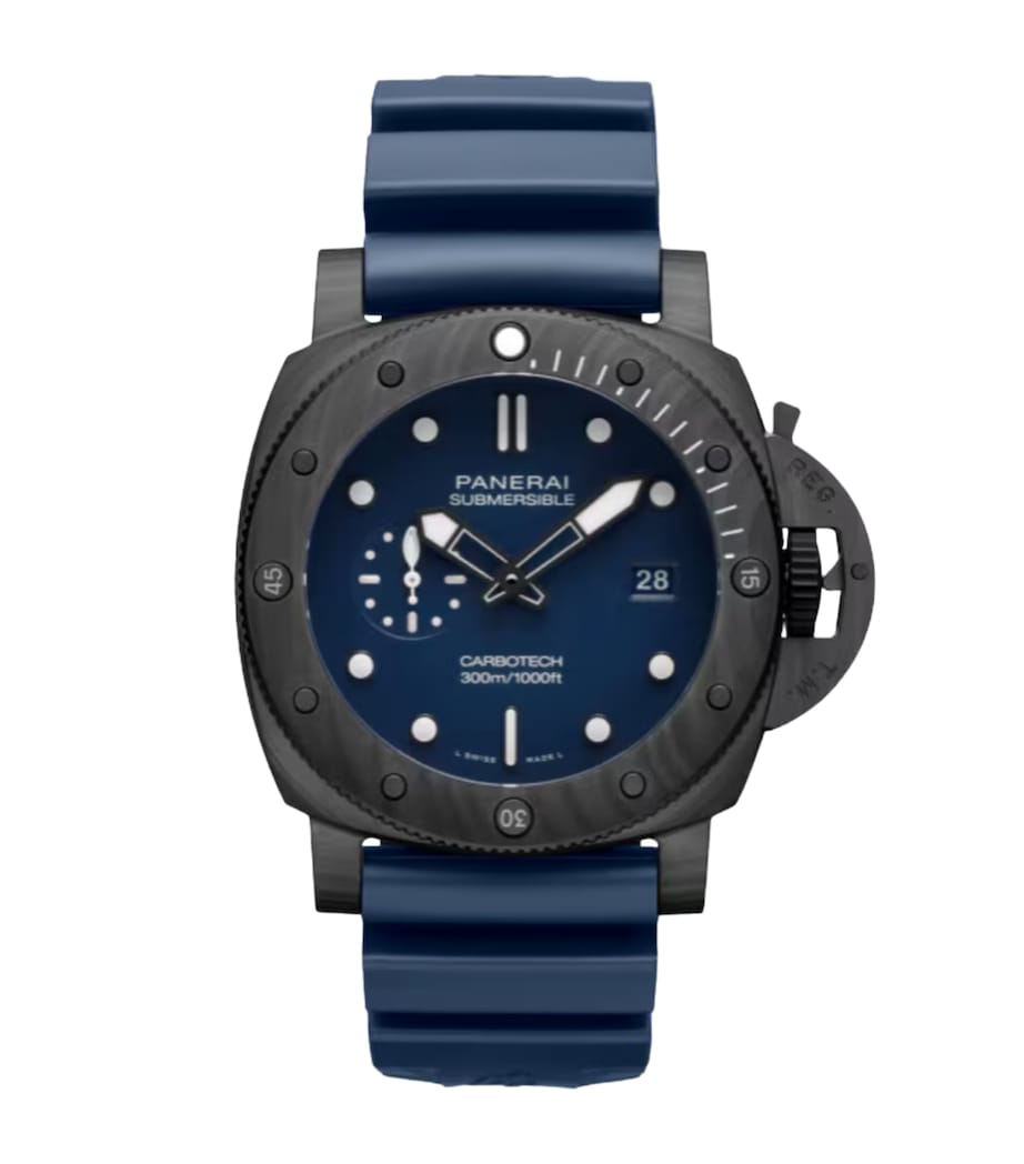 Carbotech Submersible QuarantaQuattro Watch 44mm BLUE Image 1