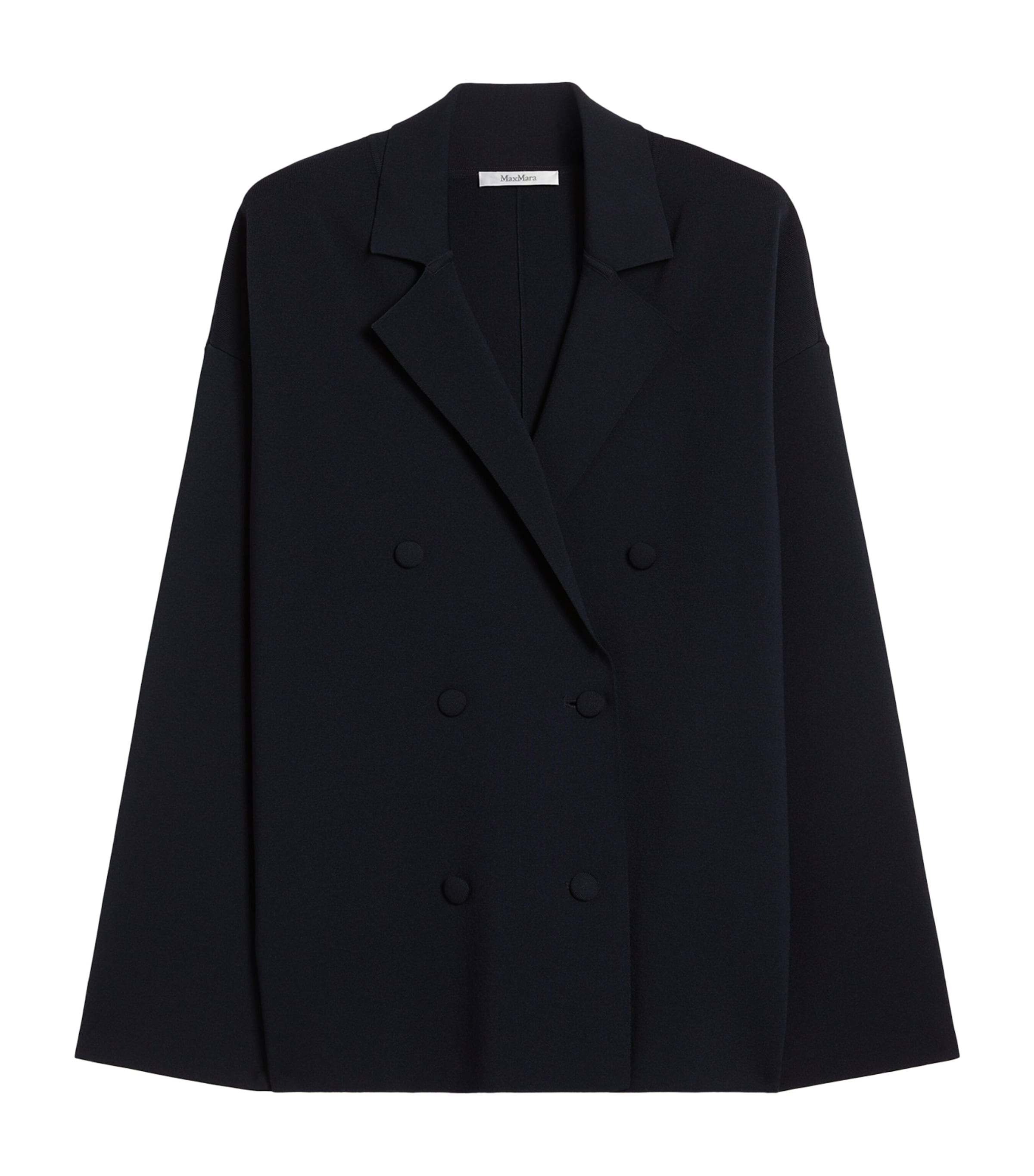 Knit Double-Breasted Blazer ULTRAMARINE Image 1