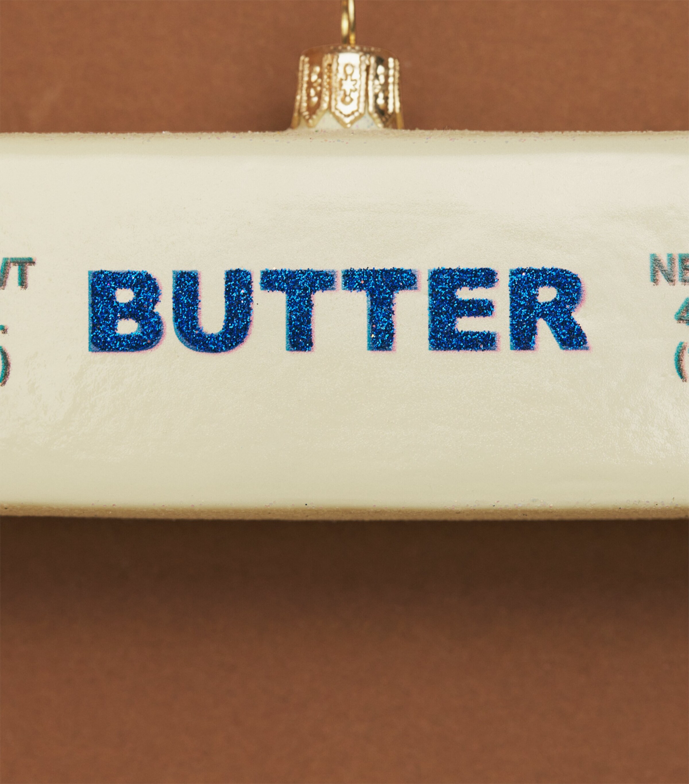 Harrods Glass Butter Tree Decoration Image 2