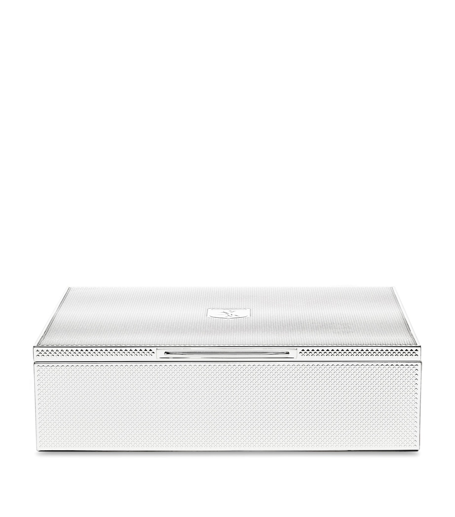 WOLF Silver-Plated Jewellery Box Silver Image 1