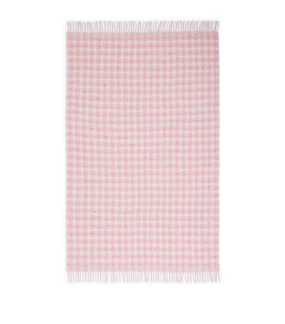 Cashmere Donegal Baby Blanket PINK RU7541 Image 1