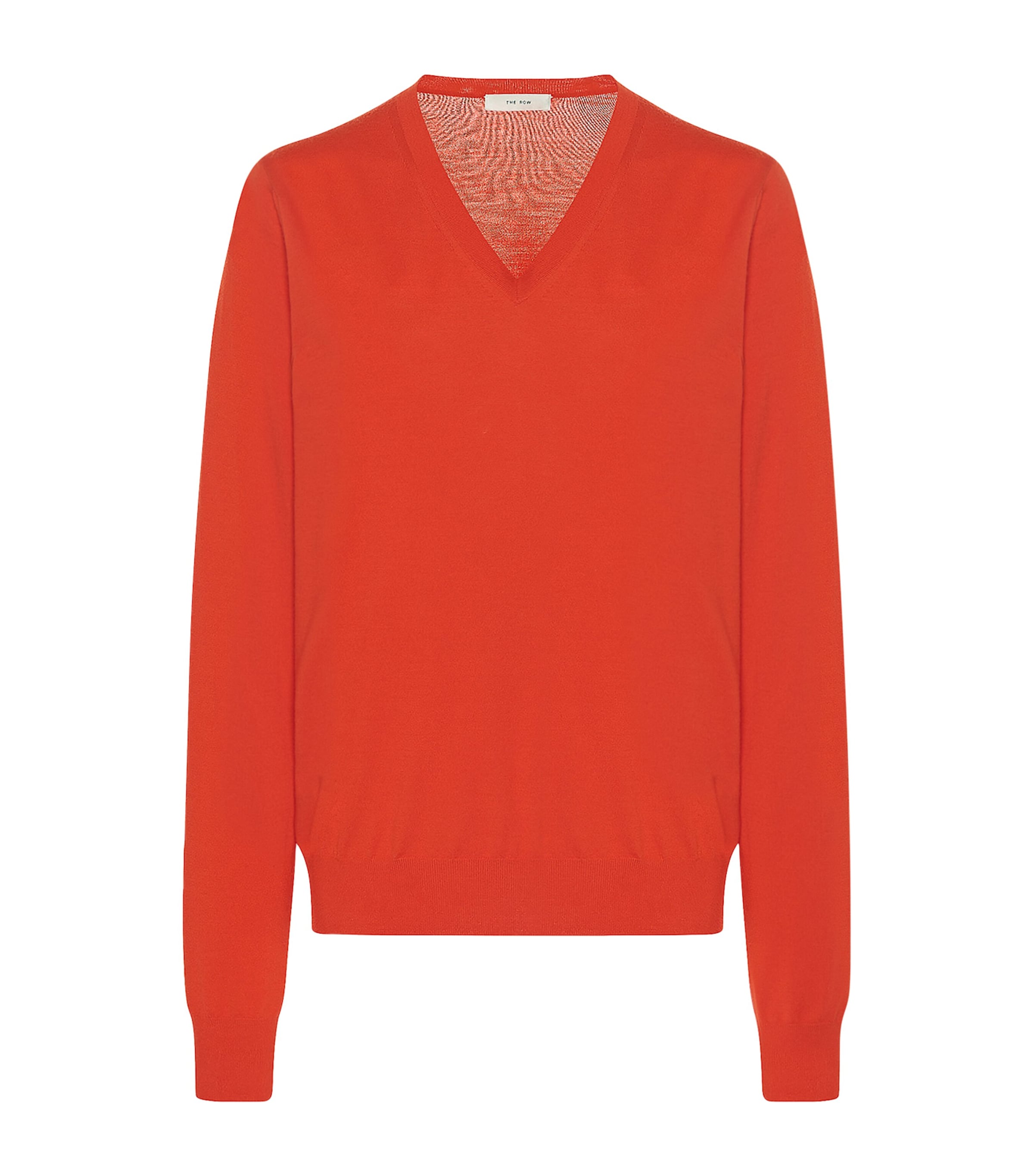 The Row Lightweight Wool Sweater Haius In Red