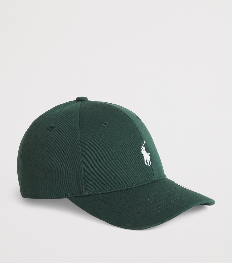 Twill Polo Pony Baseball Cap NORTHWEST PINE Image 2