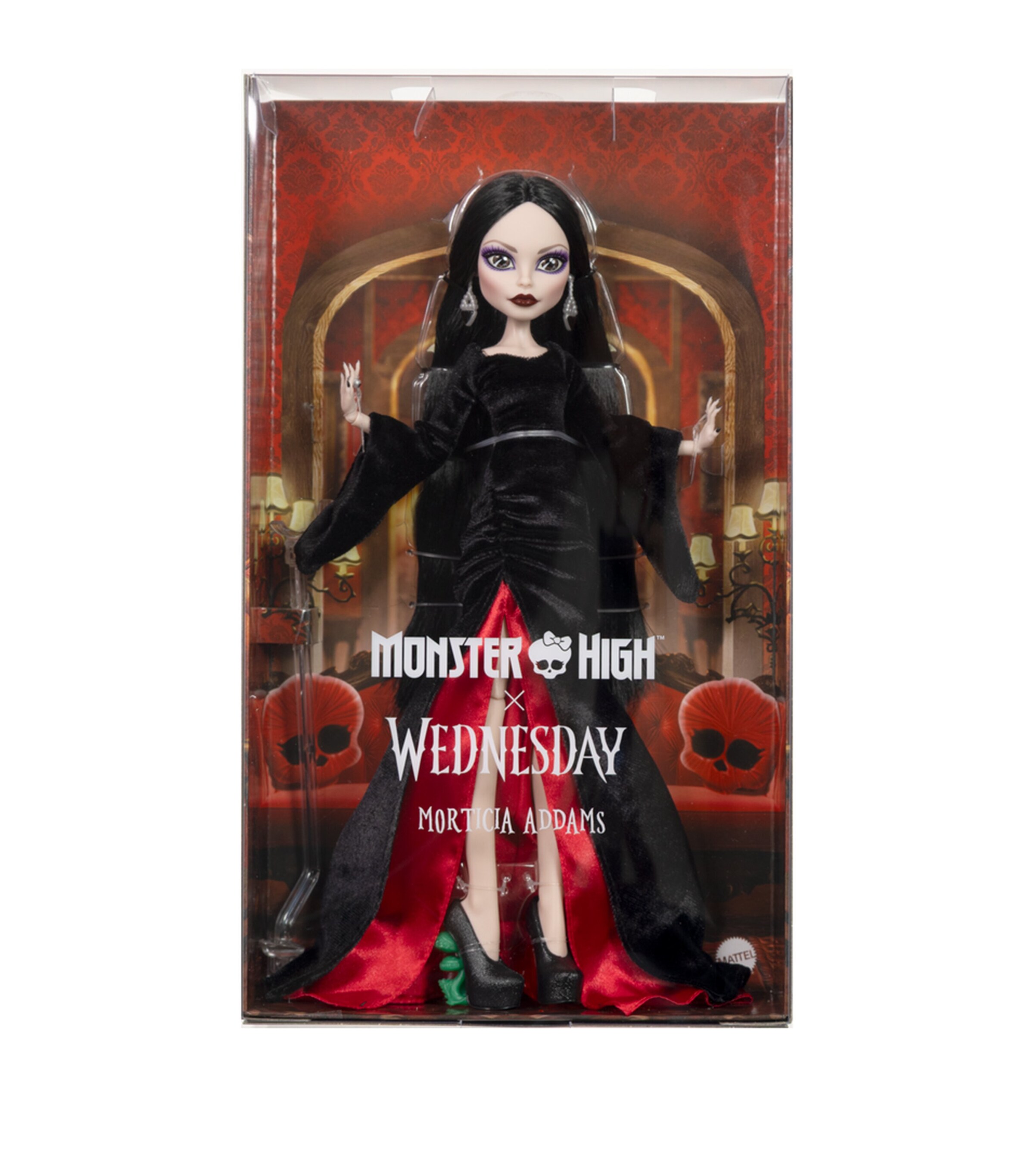 MONSTER HIGH x Wednesday Morticia Addams Collectible Doll Image 5