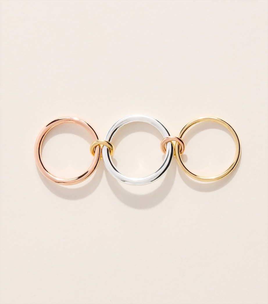 Spinelli Kilcollin Mixed Gold and Sterling Silver Capricorn Ring Sterling Silver Image 3