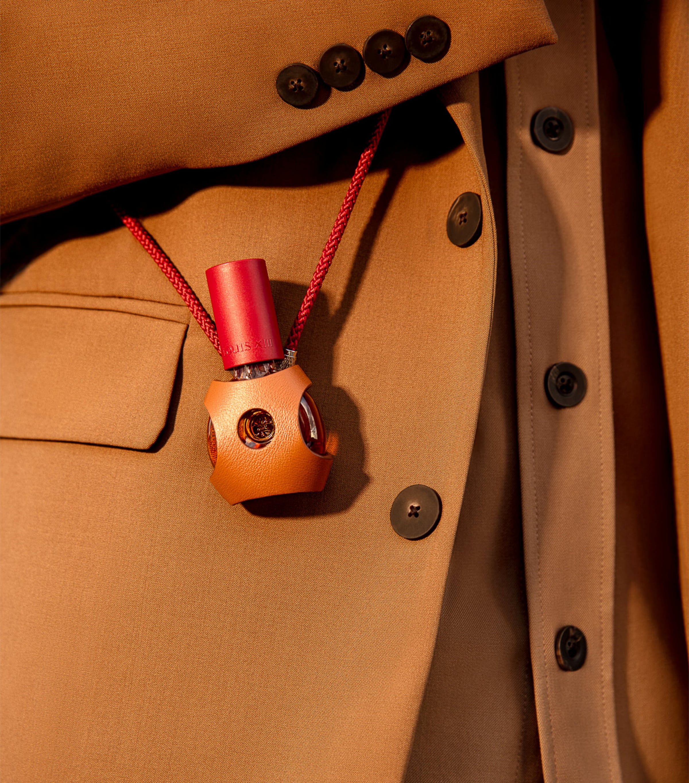 Leather The Drop Bottle Case NO COLOUR Image 4