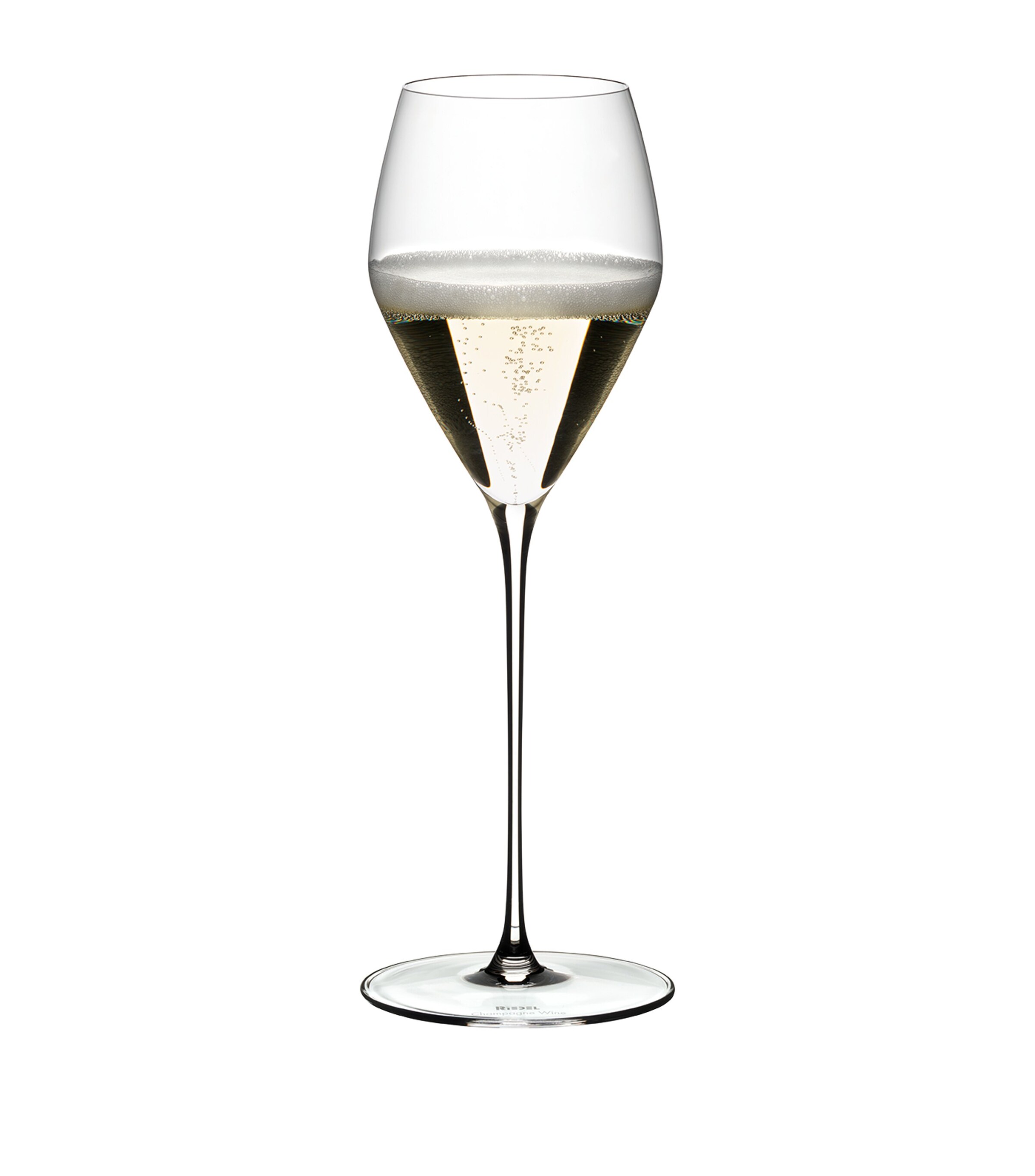 Riedel Set of 2 Crystal Veloce Champagne Wine Glass (327ml) Clear Image 2