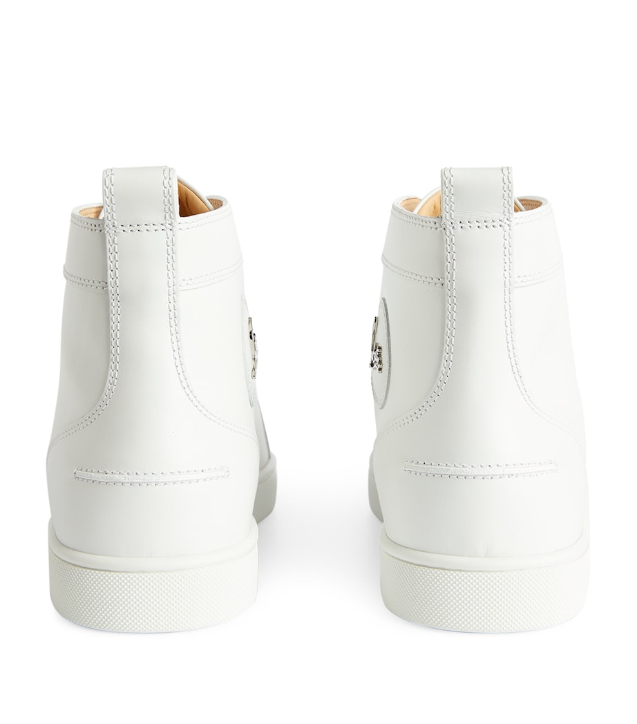 Louis Leather High-Top Sneakers WH01 Image 5