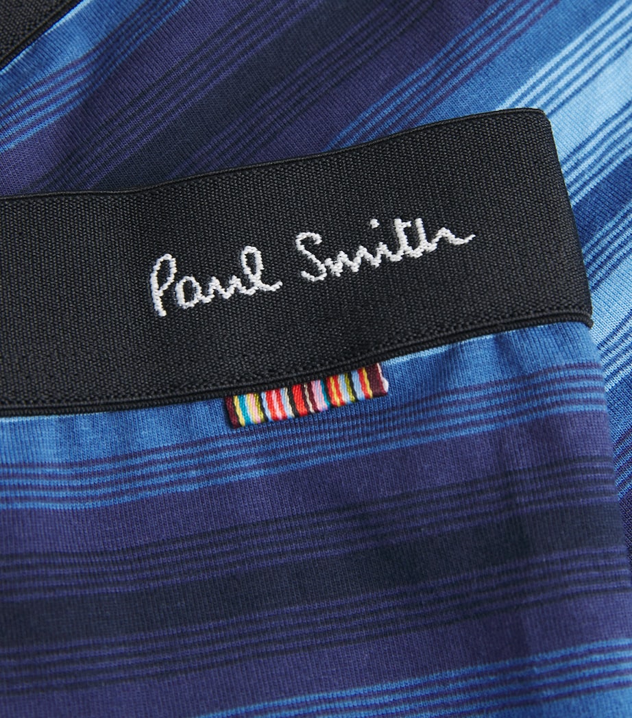 Organic Cotton Stripe Trunks 47 BLUE Image 5