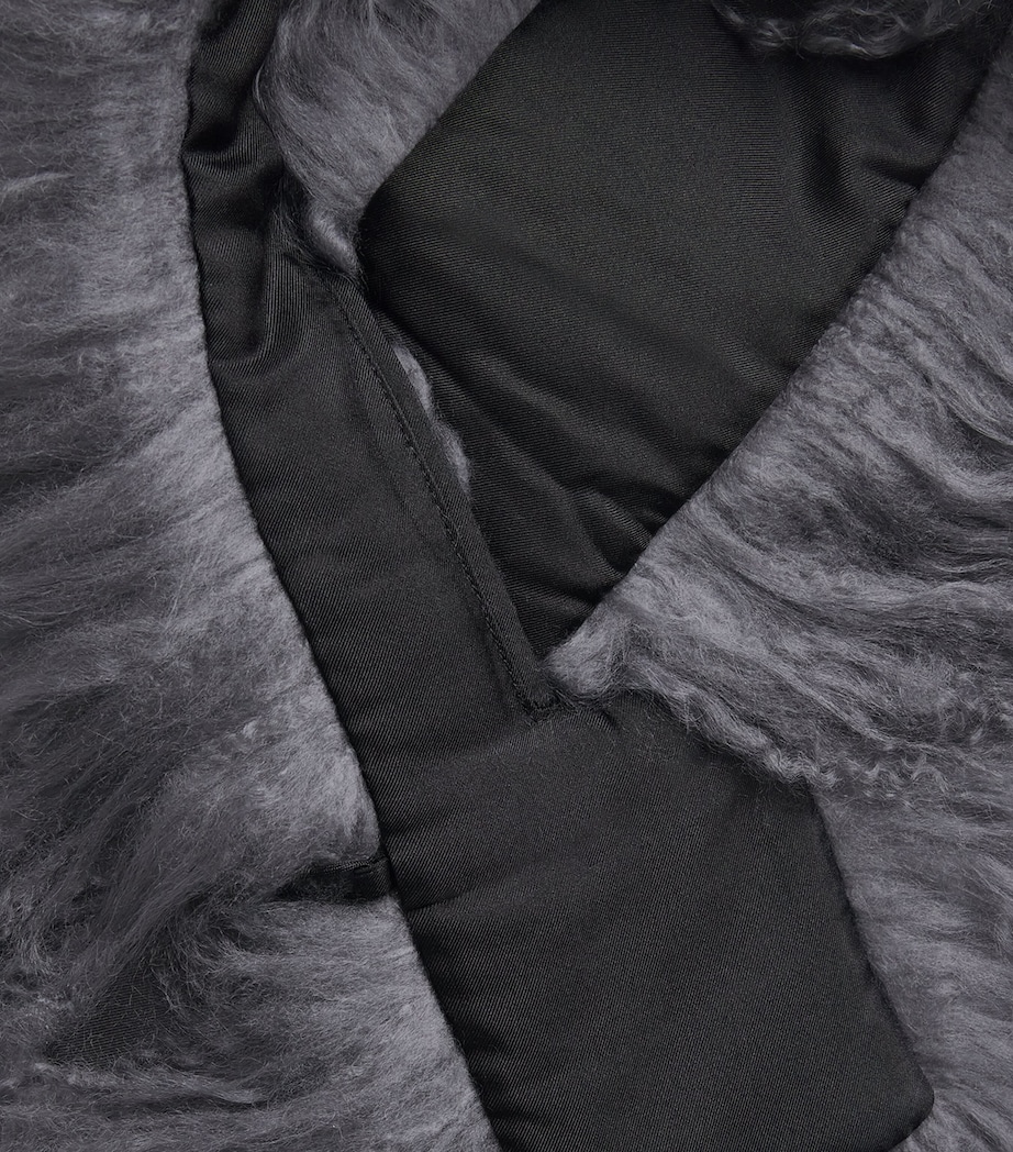 Yves Salomon Lamb Scarf Image 4