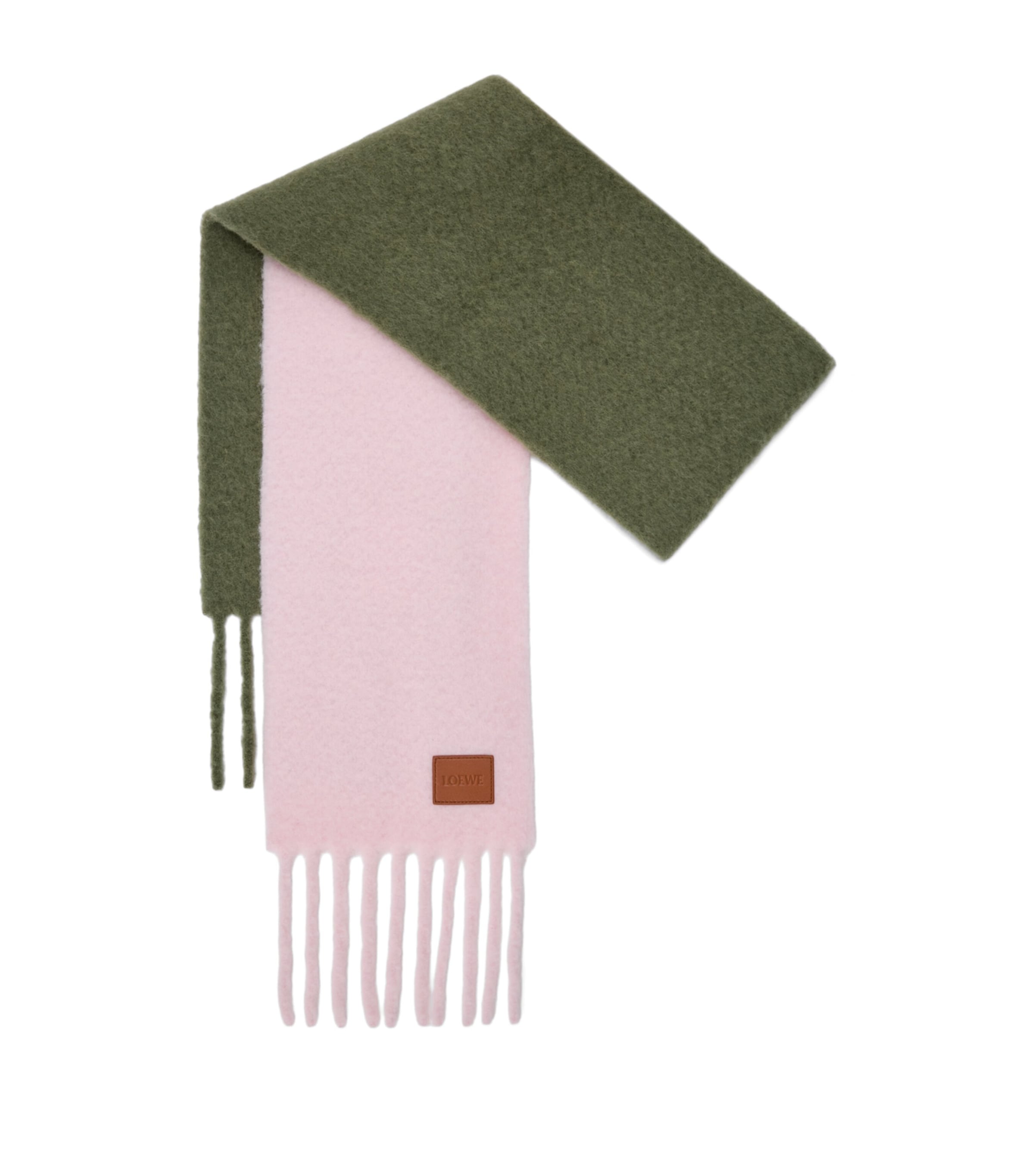 Alpaca-Wool-Blend Scarf SOFT PINK Image 1