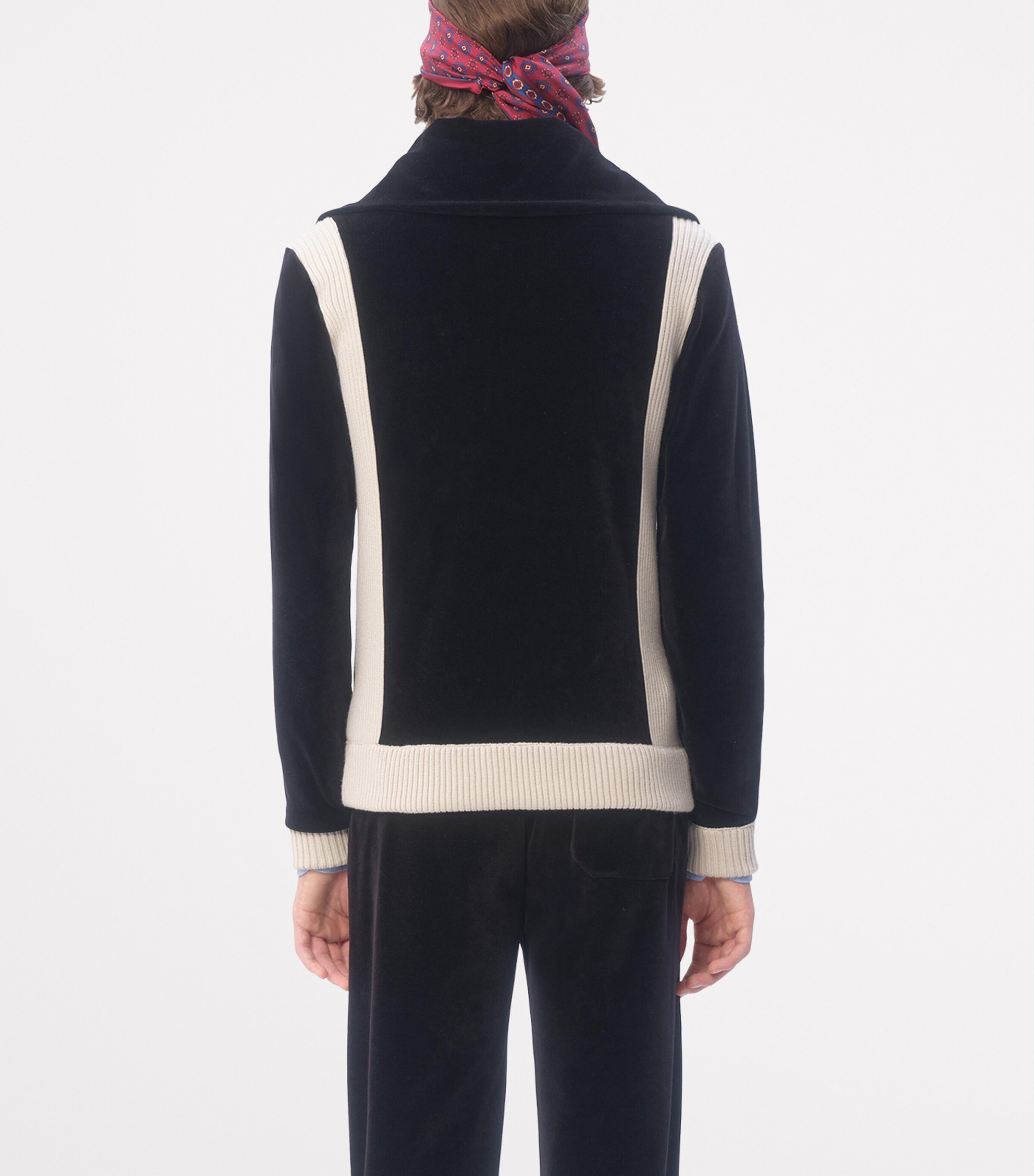 Valentino Chenille Chez Valentino Zip-Up Sweatshirt | Harrods US