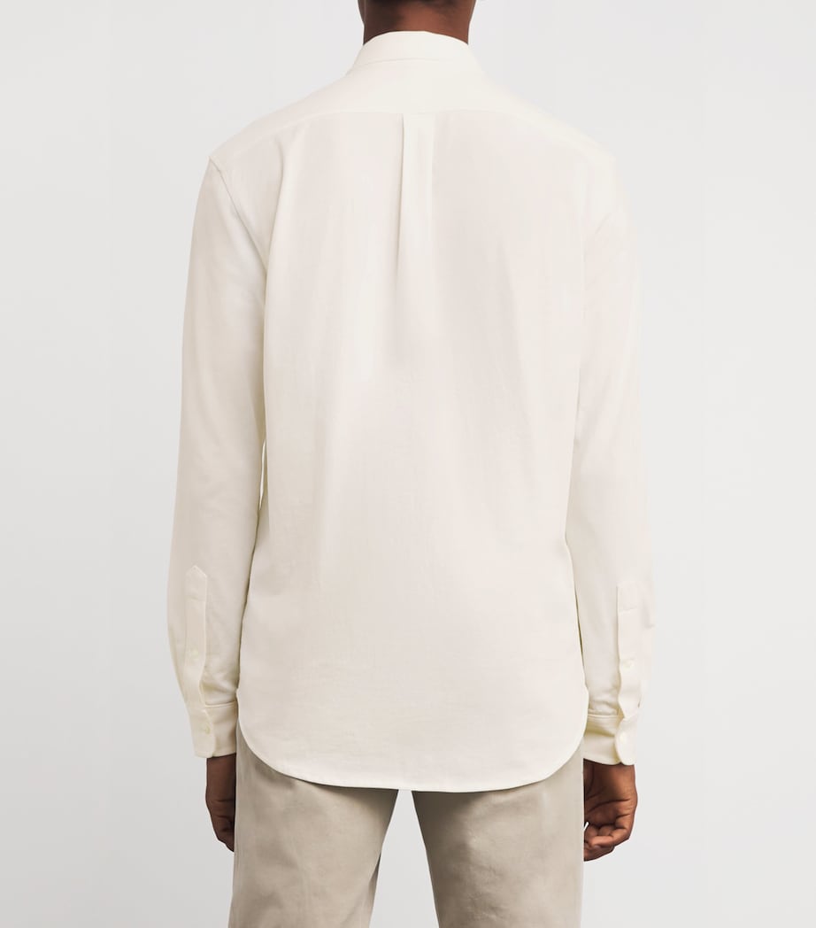 Cotton Featherweight Mesh Shirt NATURAL Image 4