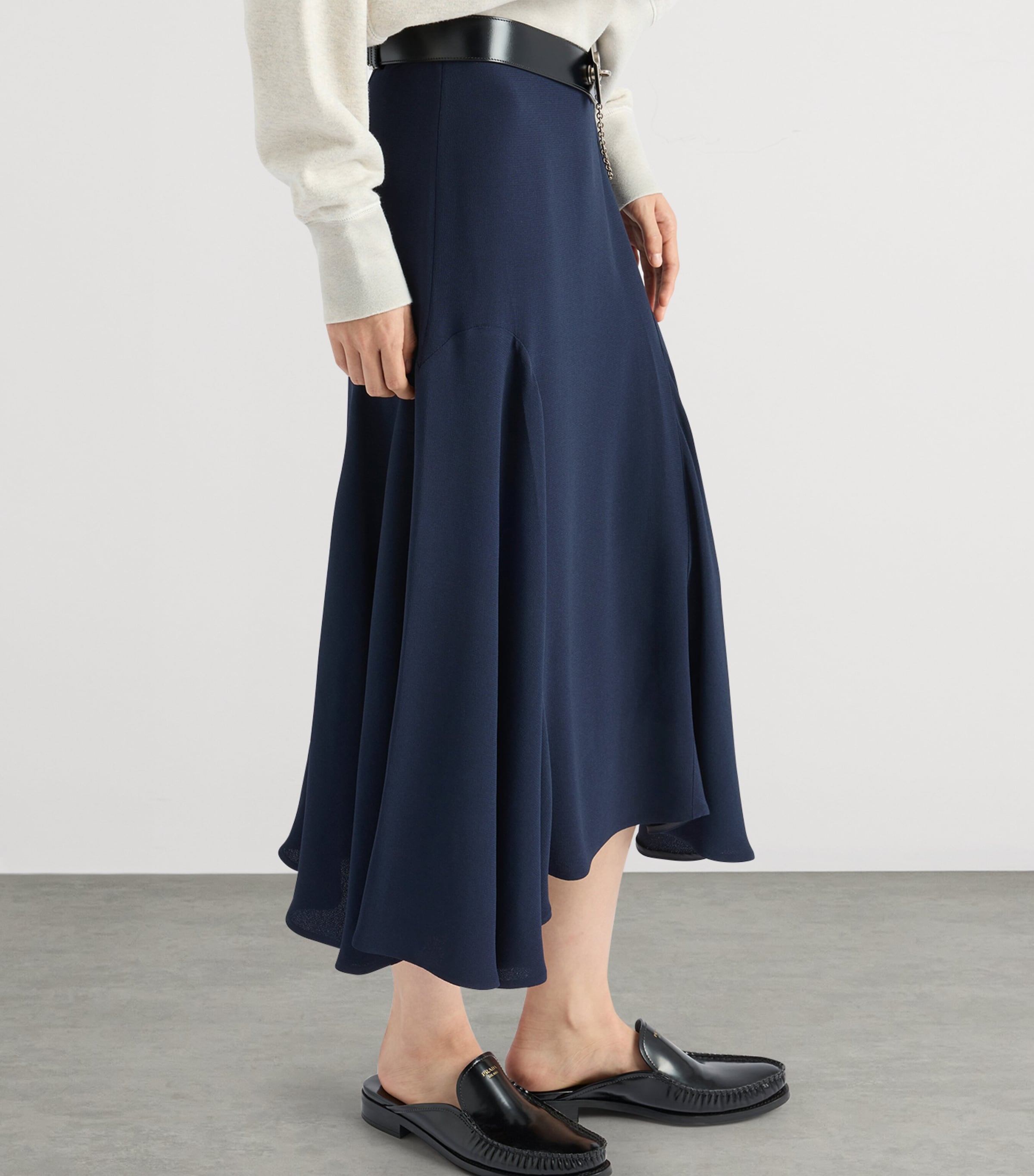 Cady Asymmetric Midi Skirt F0008 Image 3