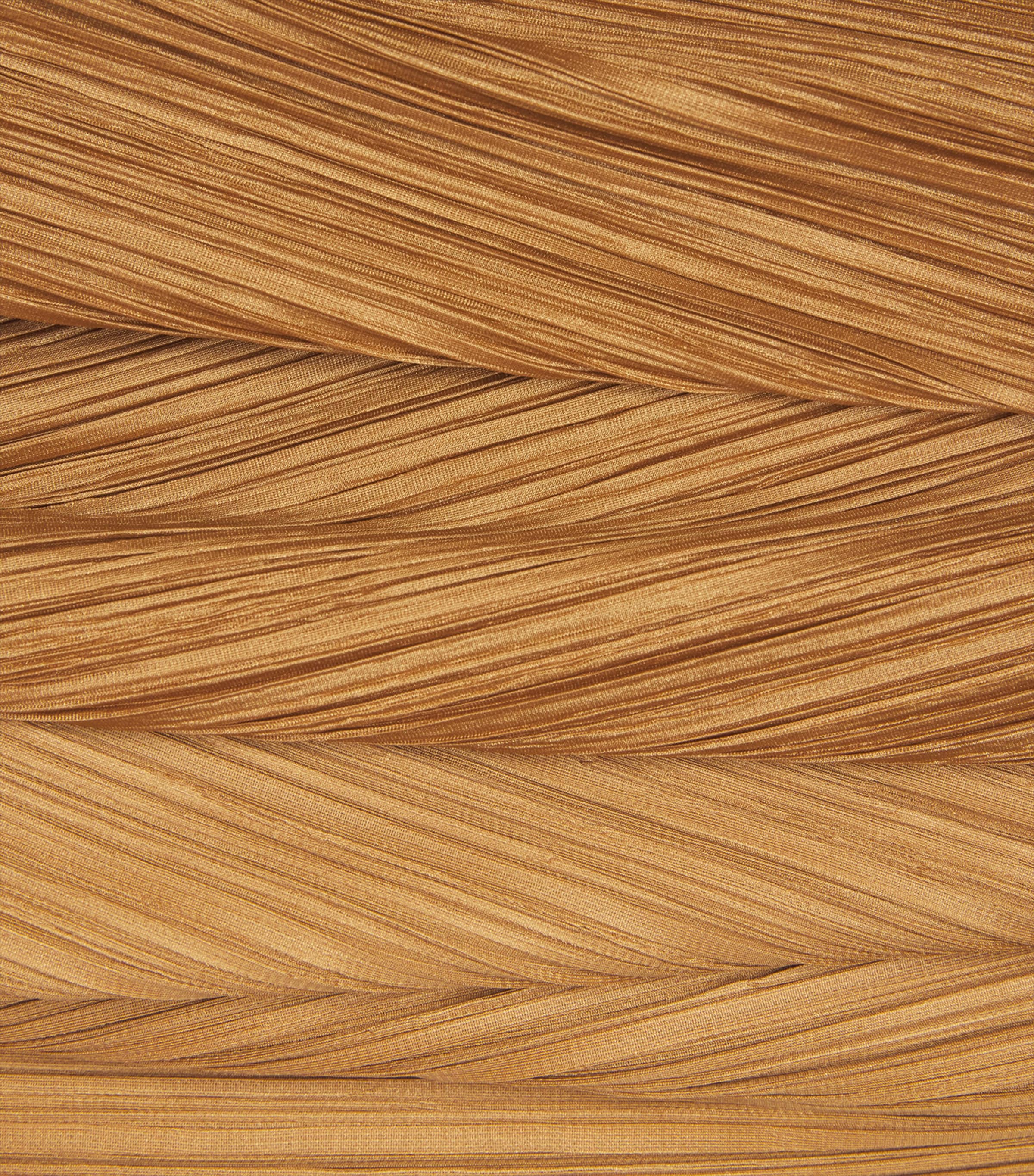 Efficient Square 2 Midi Dress CAMEL BROWN Image 5