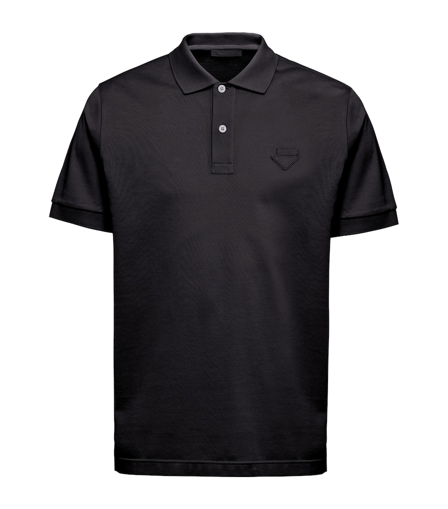 Cotton Piqué Polo Shirt F0002 Image 1