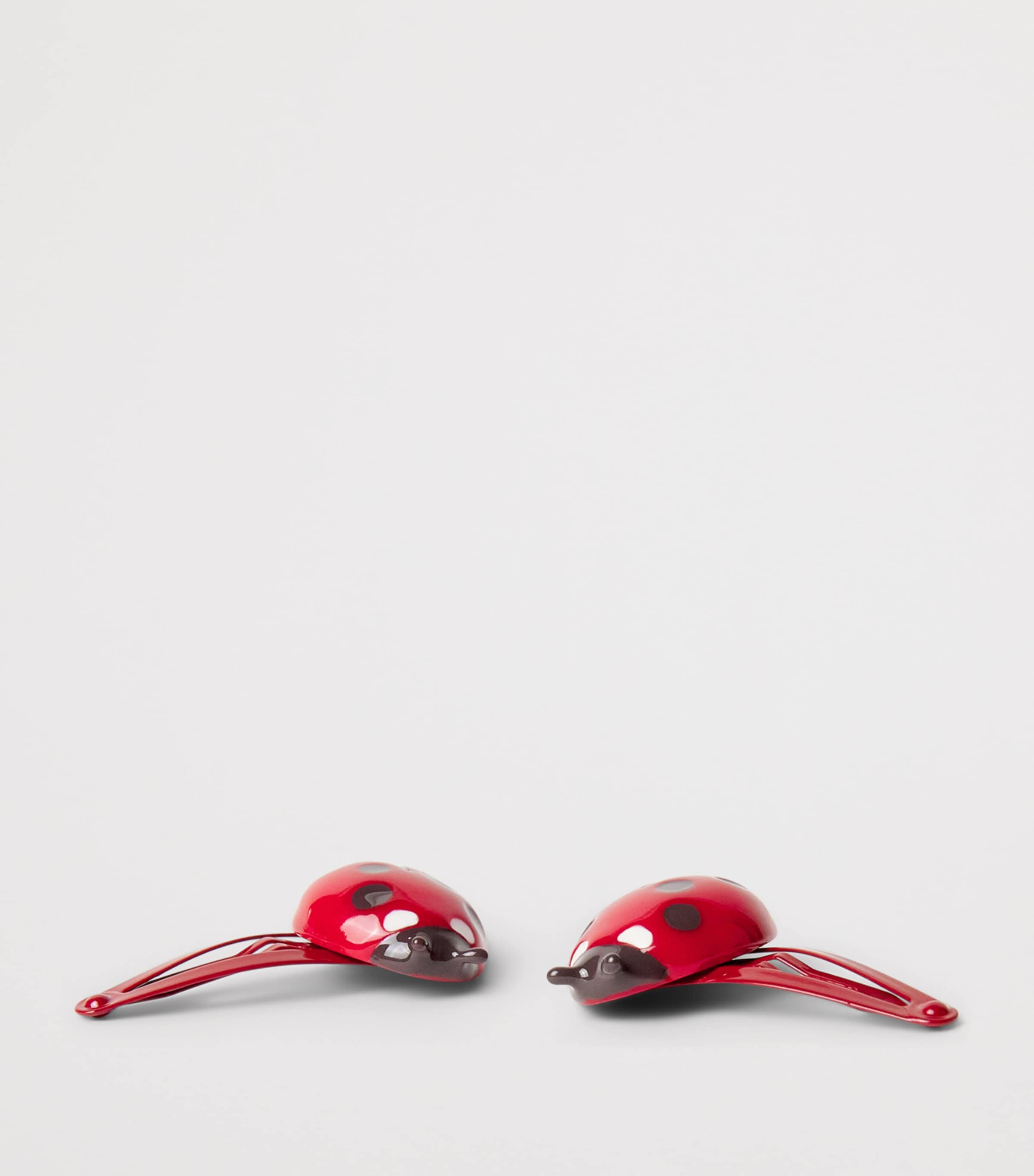 KONGES SLOJD Ladybug Hair Clips (Pack of 4) Image 3