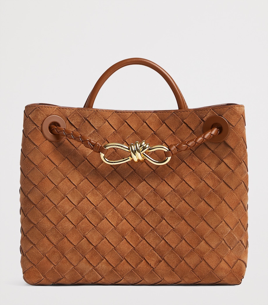 Small Suede Andiamo Top-Handle Bag 2598 Image 1