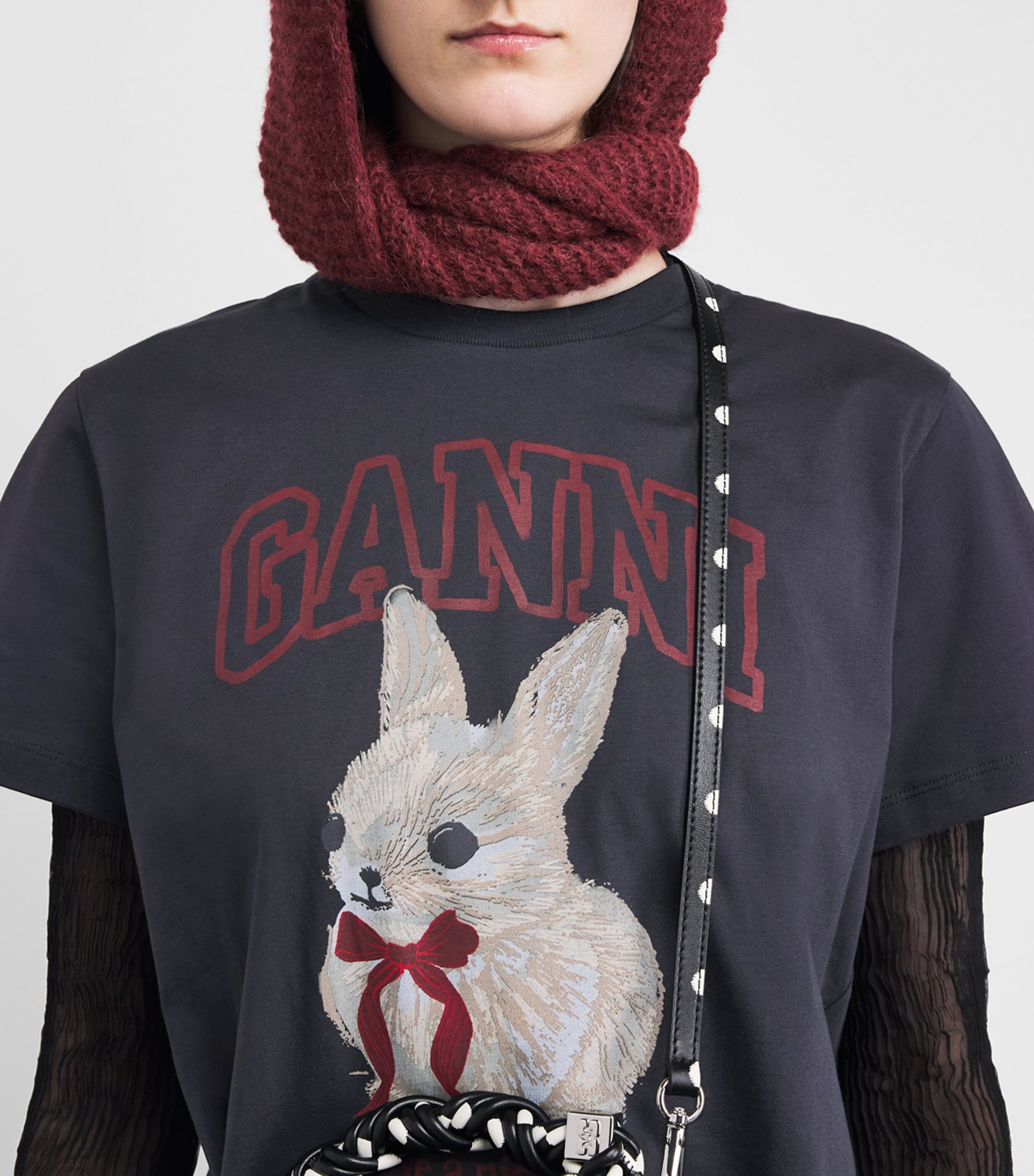 Organic Cotton Bunny T-Shirt 252 PHANTOM Image 6