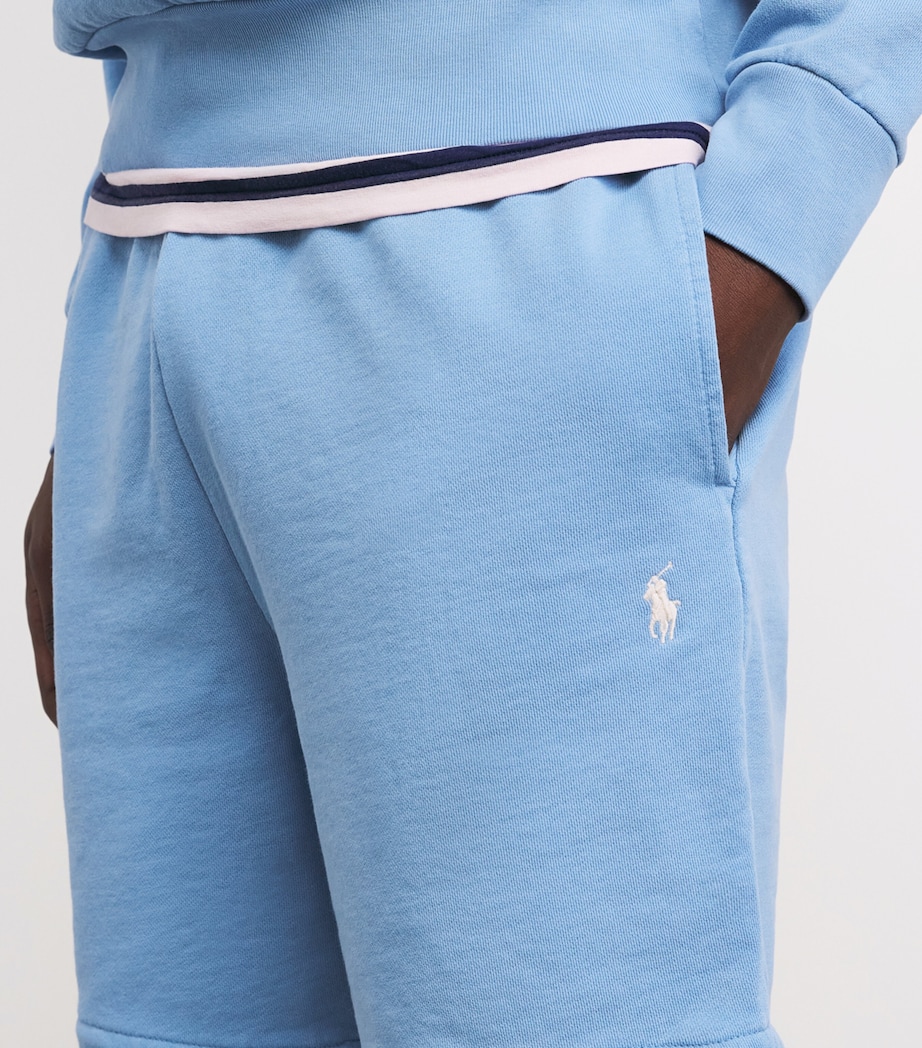 Polo Ralph Lauren Mens Cotton Terry Shorts Bristol Blue Image 3
