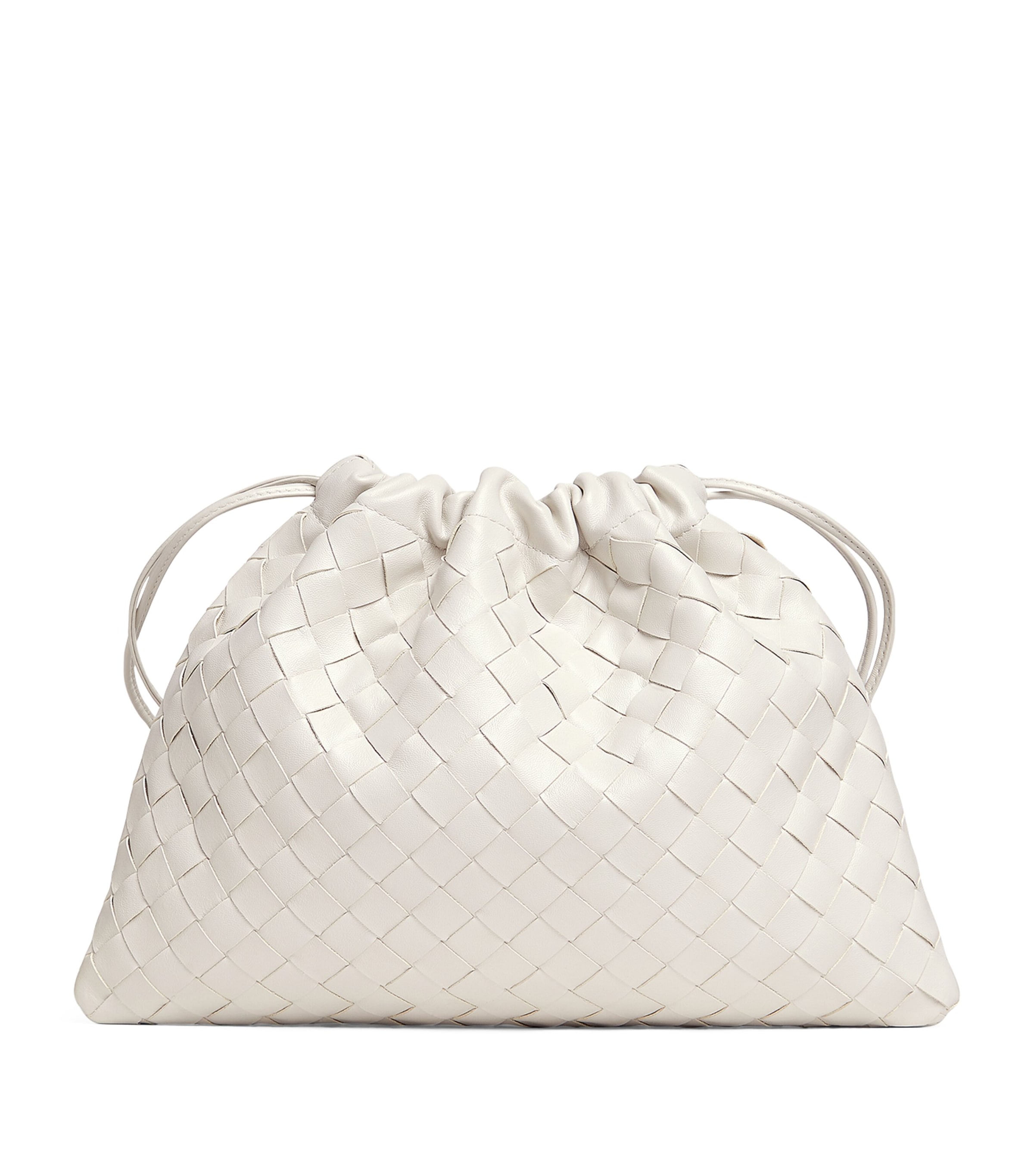 Bottega Veneta Medium Leather Intrecciato Dustbag Shoulder