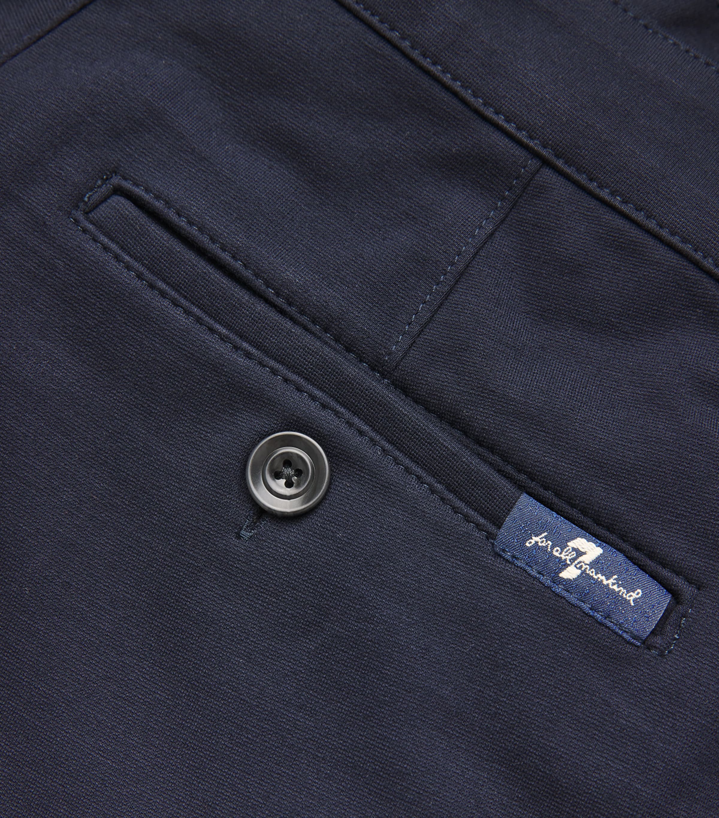 Double-Knit Travel Chinos BLUE Image 5