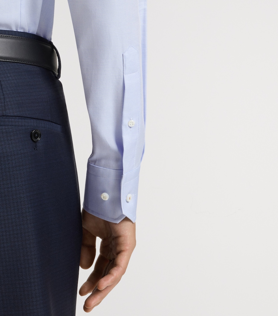 Cotton Slim Shirt 450 Image 6