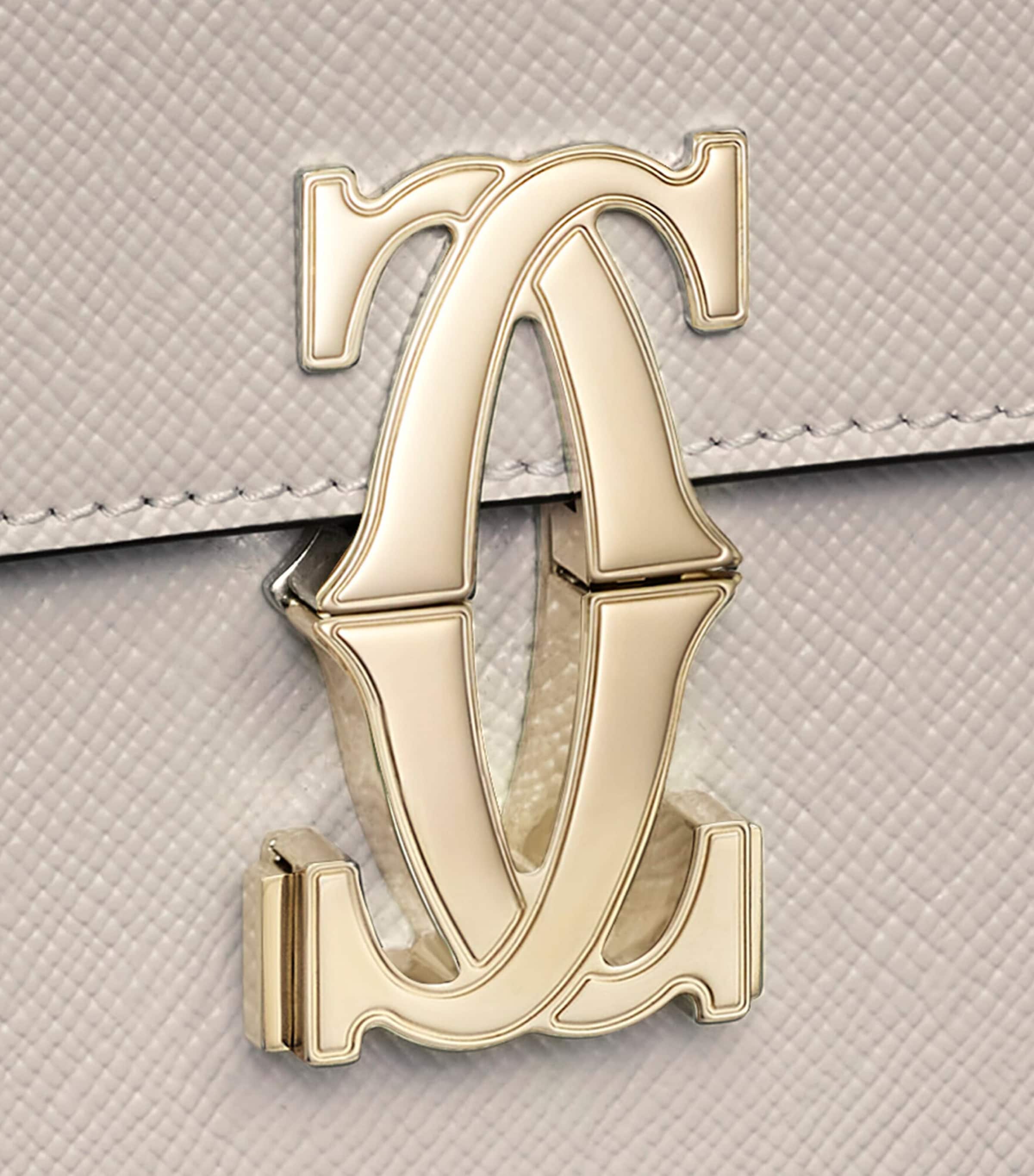 Calfskin C de Cartier East-West Bag BEIGE Image 2