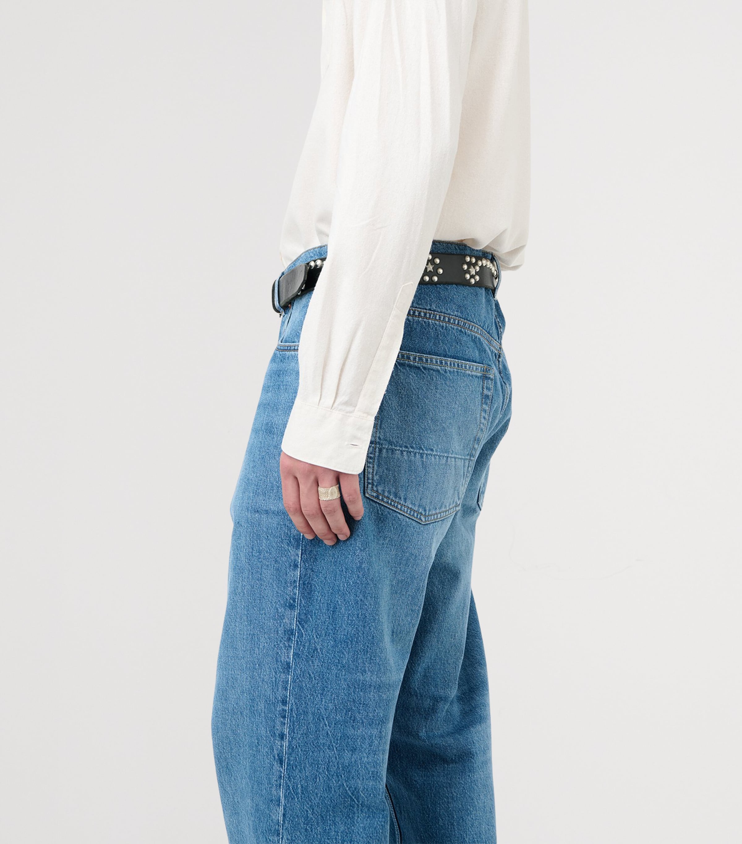 Sterling Silver Knit Ring FROSTED WHITE SILVER Image 4