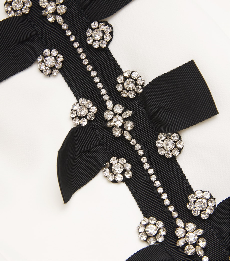 Cady Embellished Bisou Midi Dress 2038 VNLLA SLVR BDNG Image 5