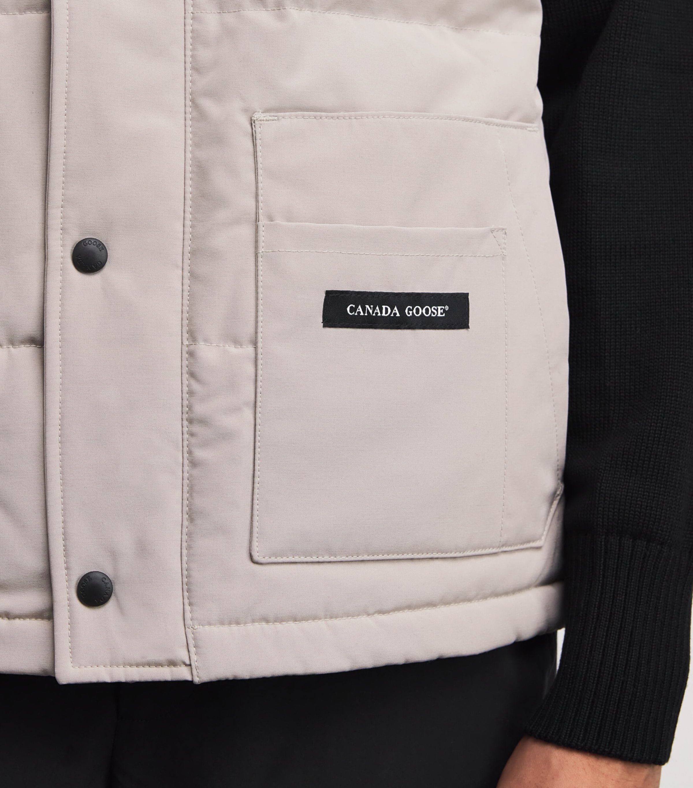 Down-Filled Freestyle Crew Gilet LIMESTONE 9432 Image 6