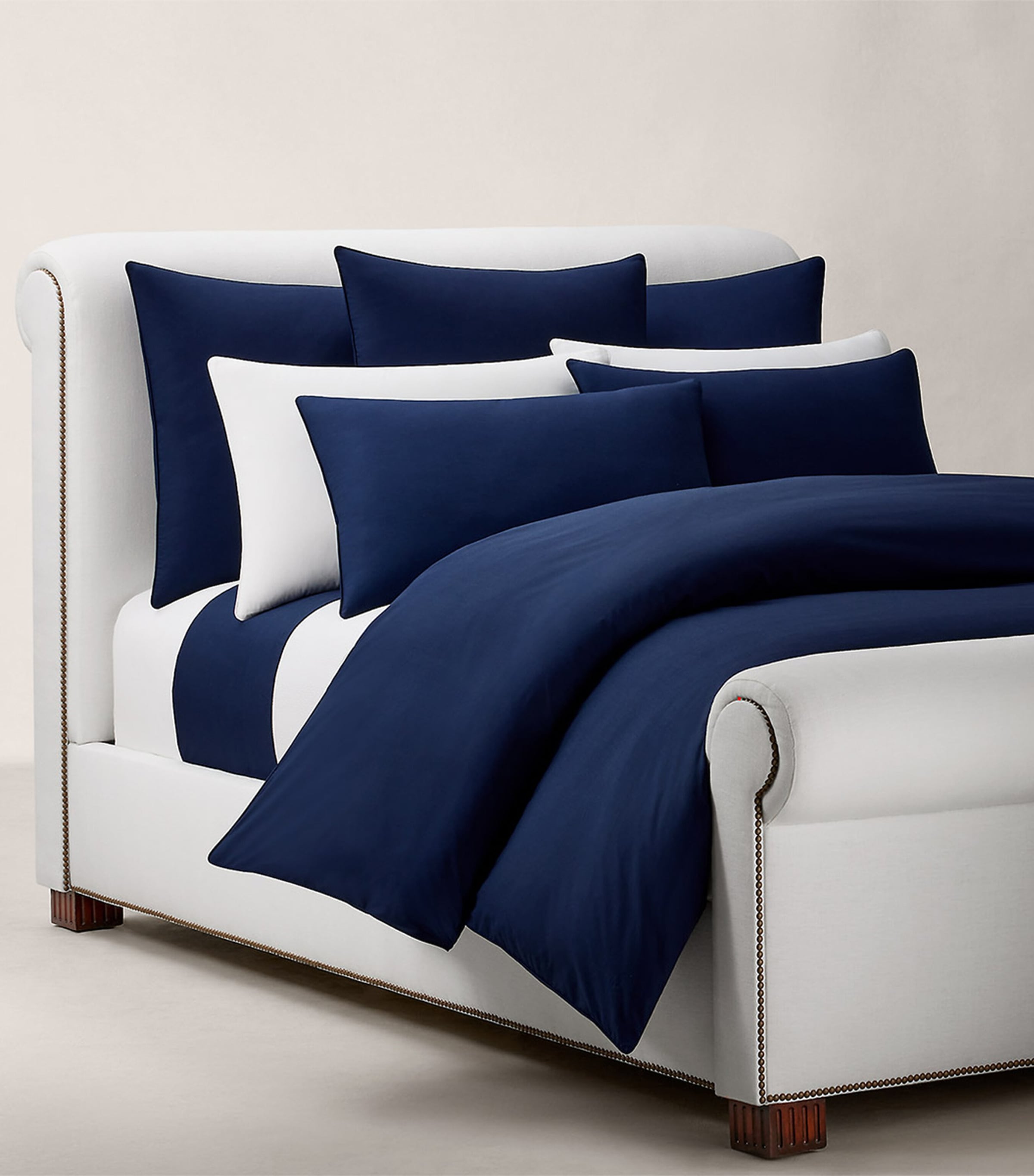 Ralph Lauren Home Cotton Player King Pillowcase (50cm x 90cm) Newport Image 4