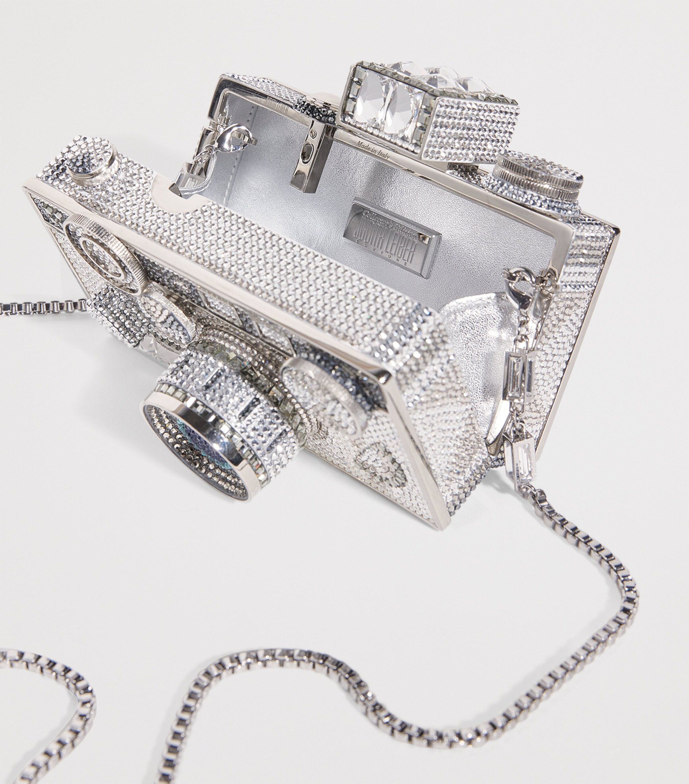 Judith Leiber Embellished Camera Zoom Clutch Bag Srhmt Image 4