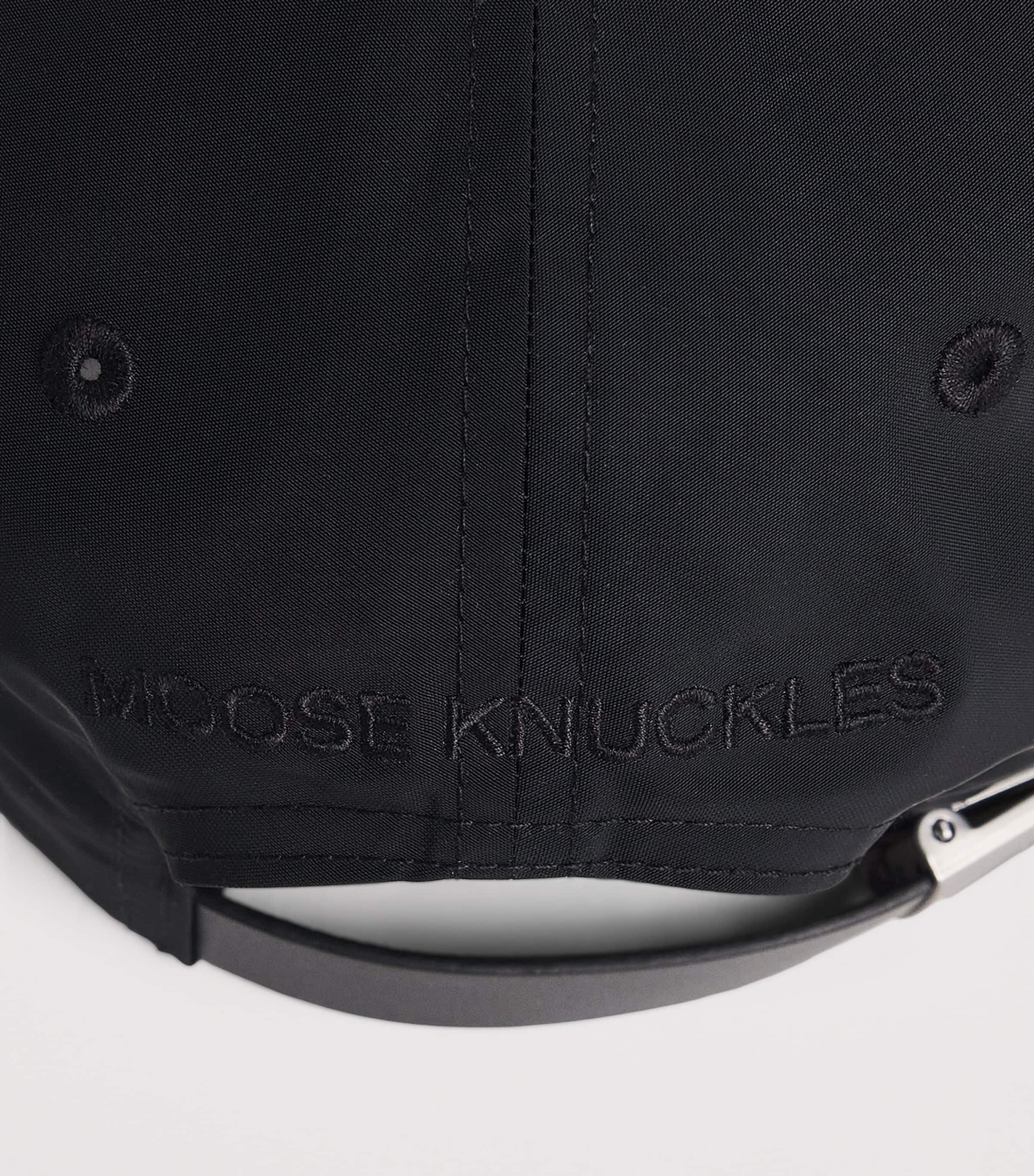 Crescent Logo Baseball Cap 292 BLACK Image 4