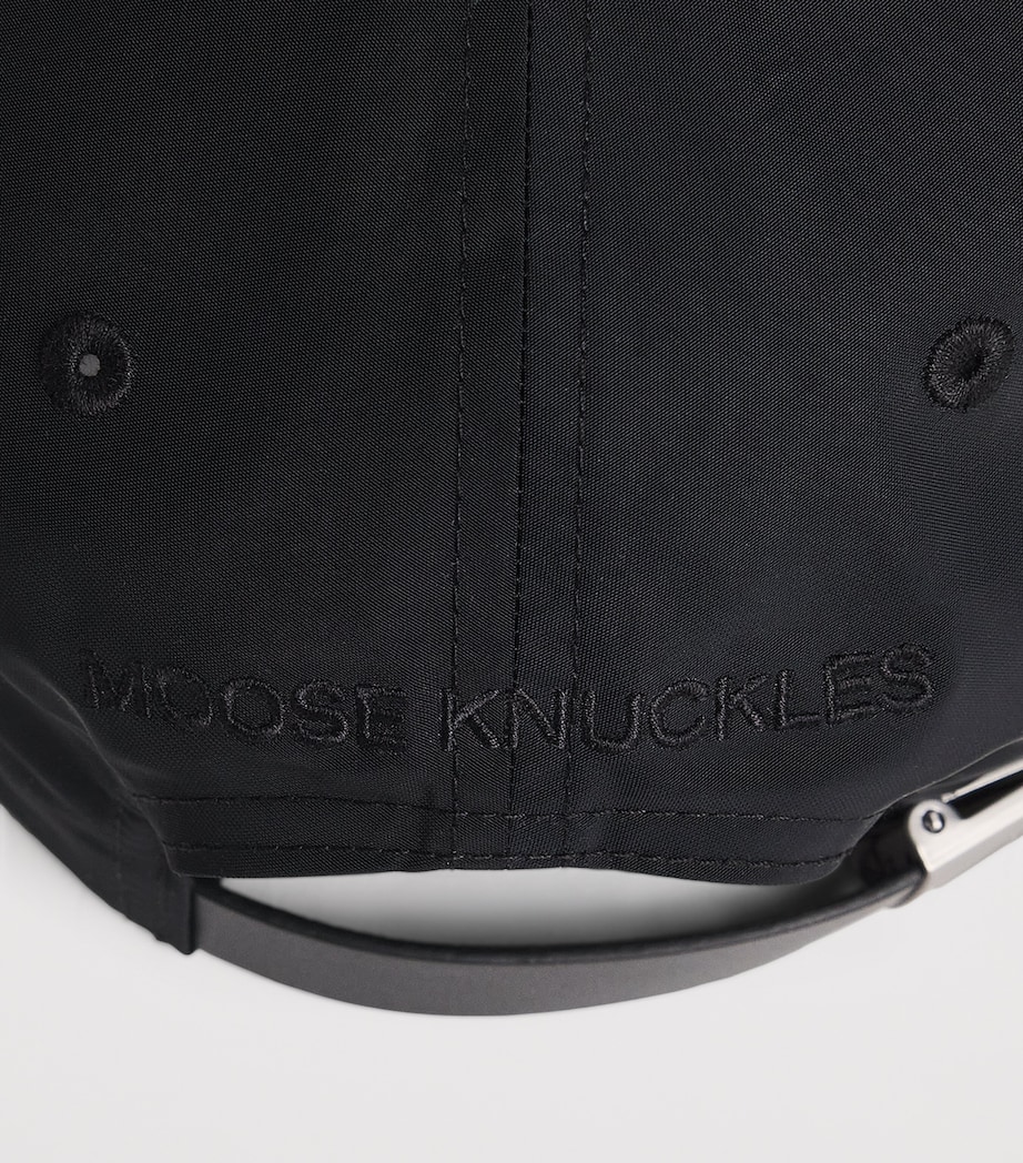 Crescent Logo Baseball Cap 292 BLACK Image 4