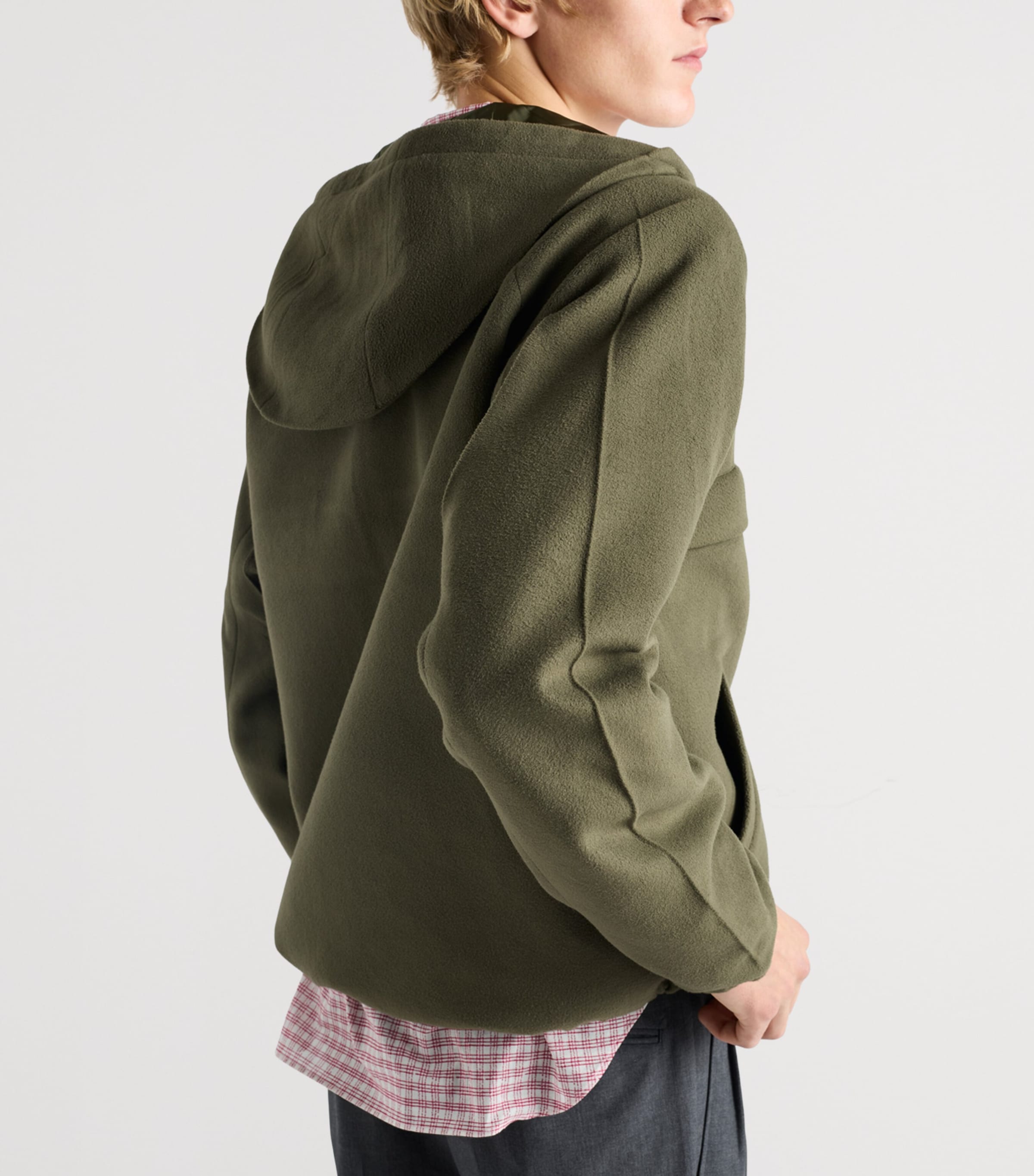 Technical Hooded Blouson Jacket F0161 Image 3