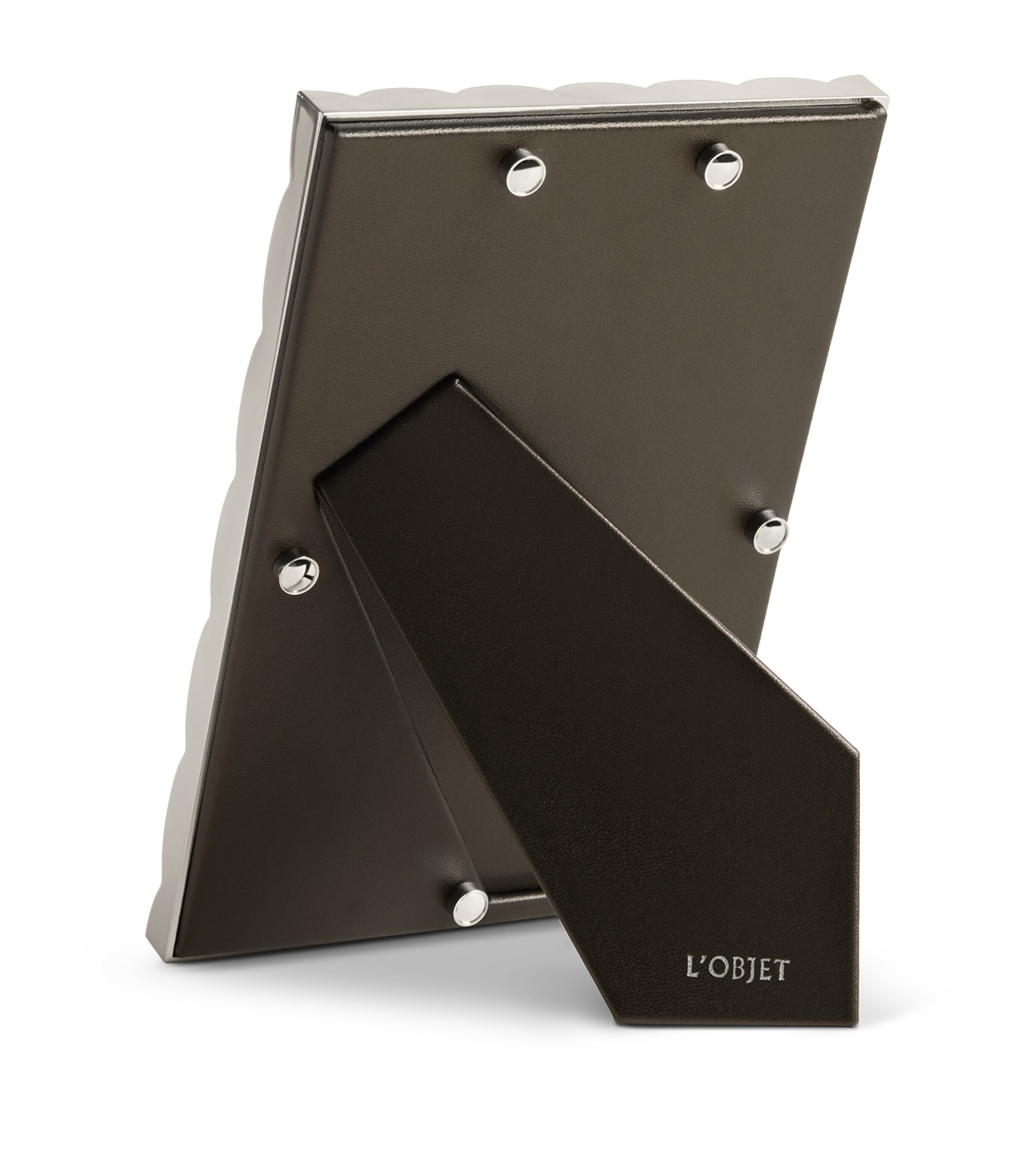 L'Objet Maxime Photo Frame (4” x 6”) Platinum Image 2