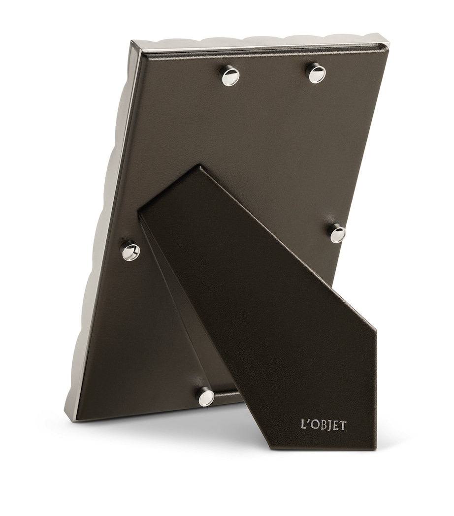 L'Objet Maxime Photo Frame (4” x 6”) Platinum Image 2