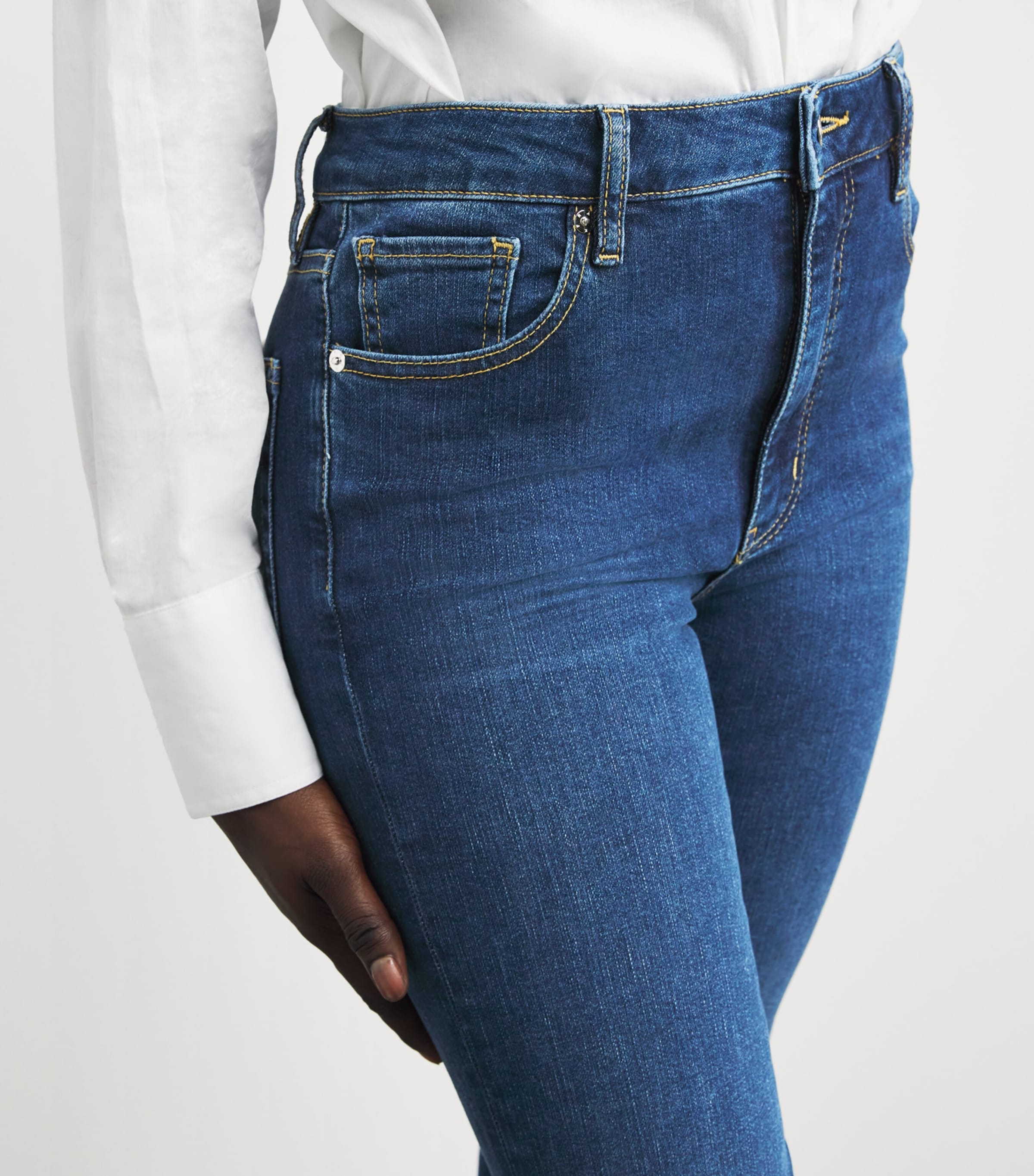 The Reboot Crop Bootcut Jeans FEMMA Image 6