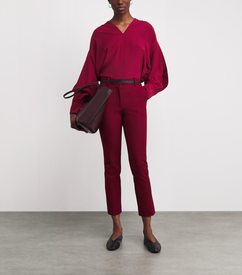 Silk Blondel Blouse RUBY Image 2