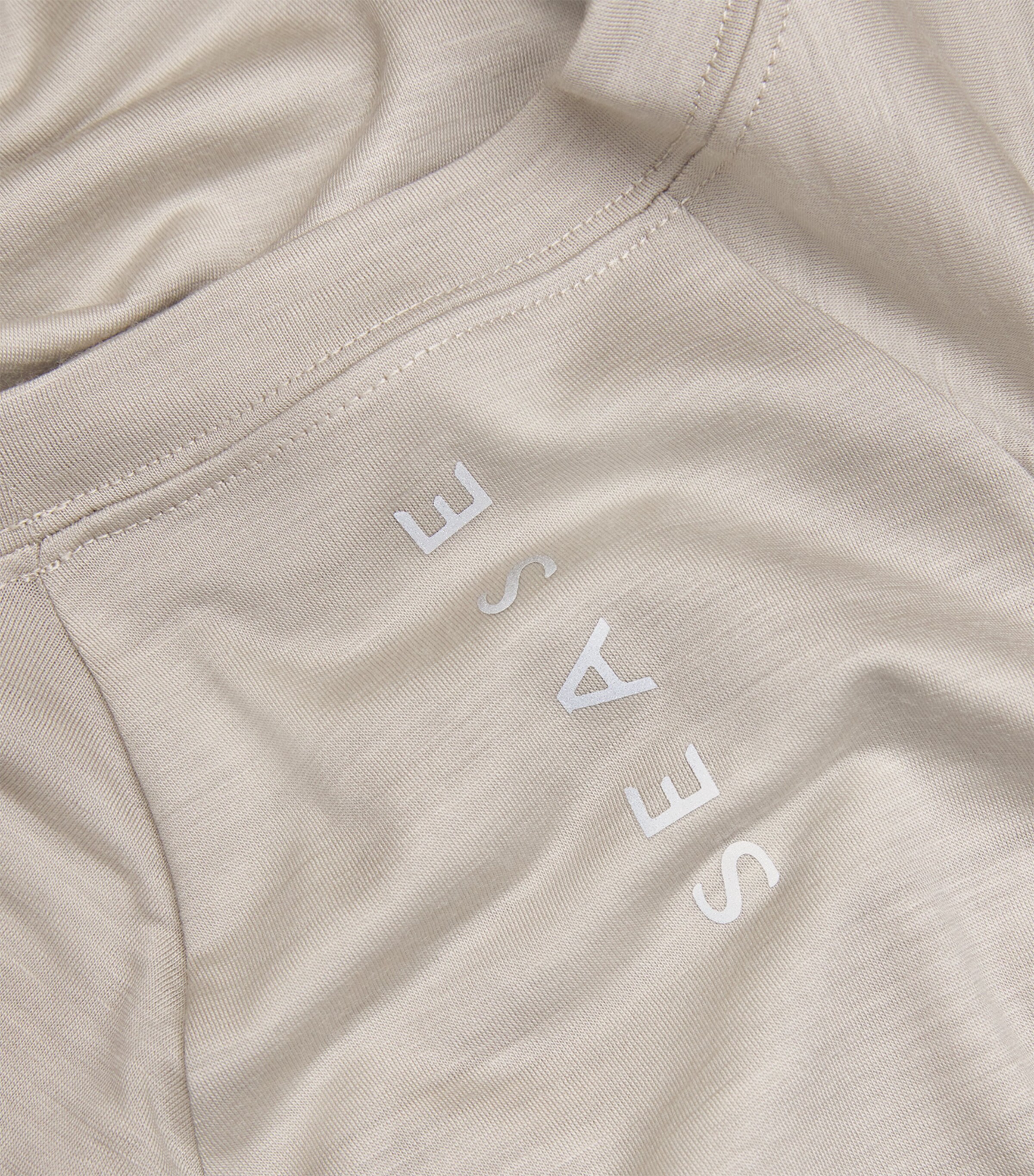 Virgin Wool Long-Sleeve T-Shirt X34 DRIFTWOOD Image 5