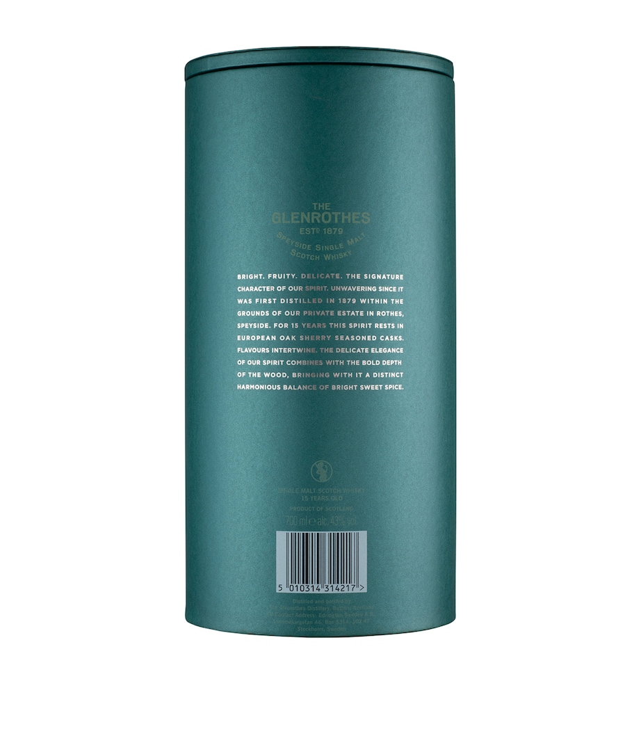 The Glenrothes 15 Whisky (70cl) NO COLOUR Image 2